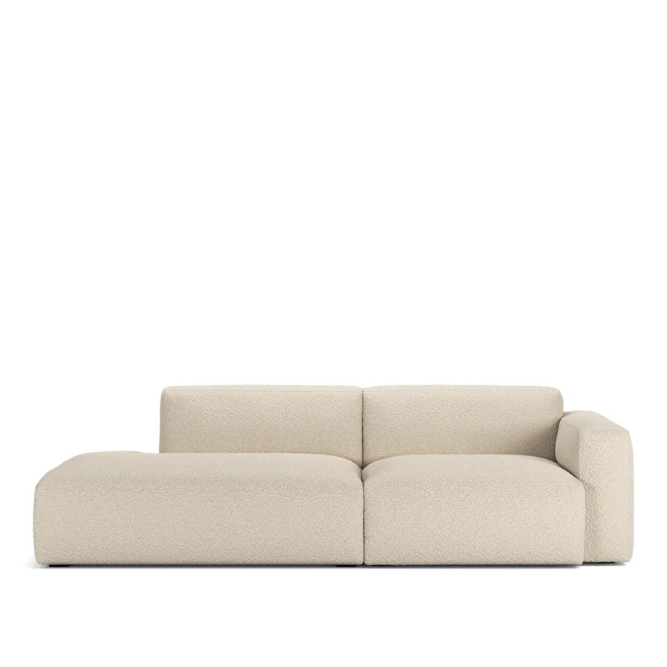 Brick 2-seters sofa åpen ende venstre