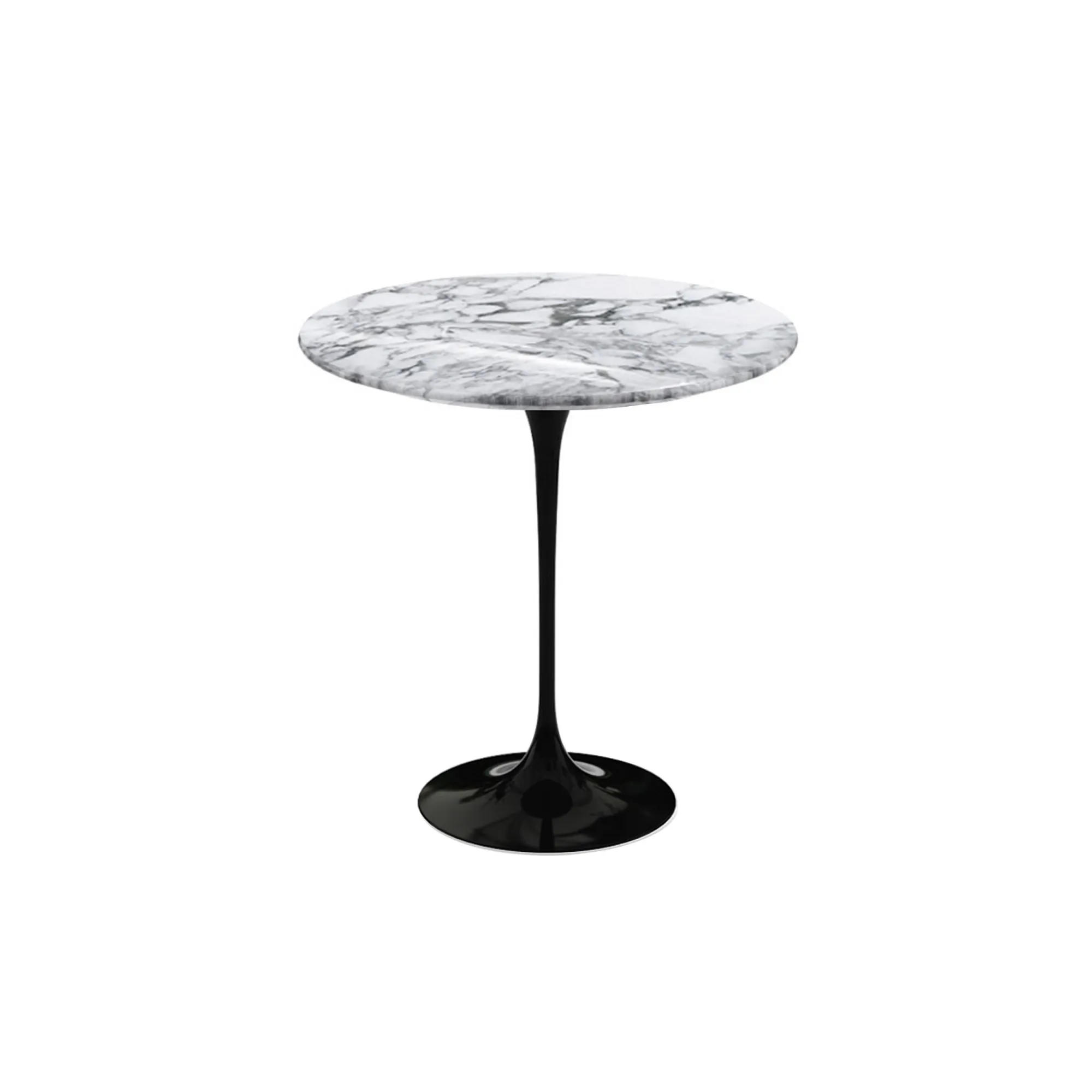 Saarinen Round sidebord Ø 51 cm Black - 1