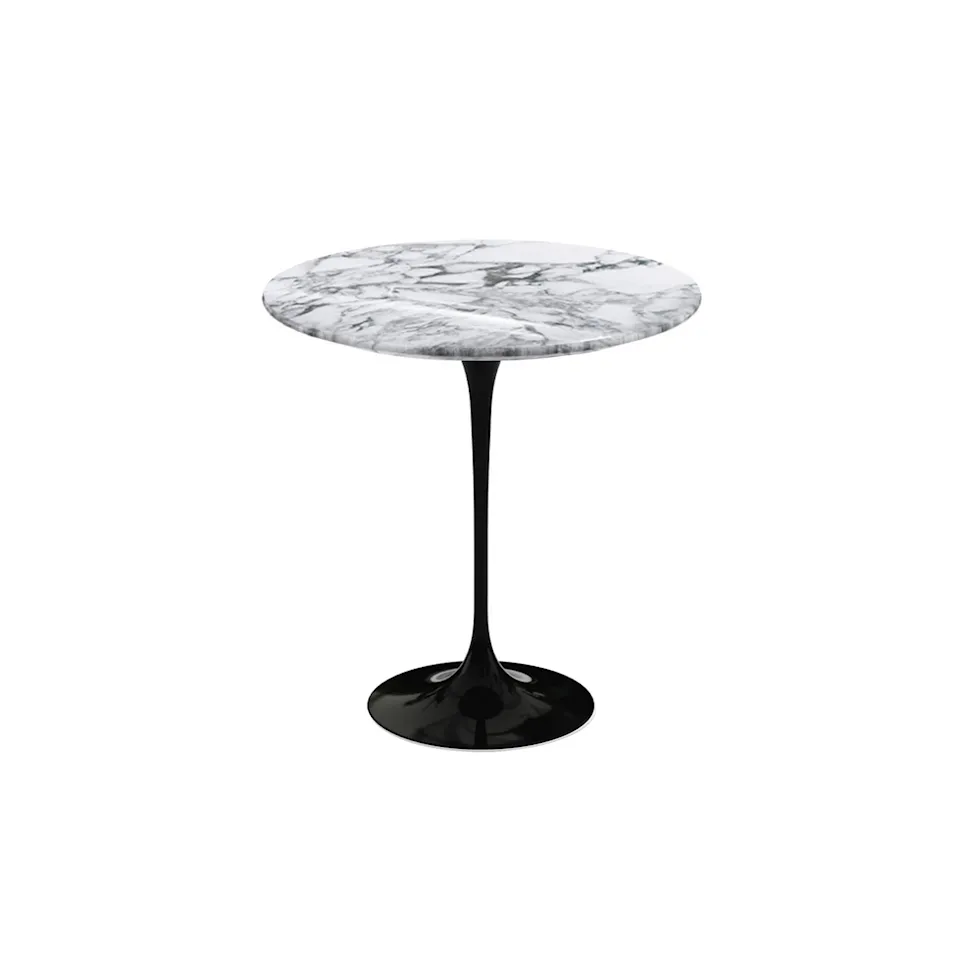 Saarinen Round sidebord Ø 51 cm Black