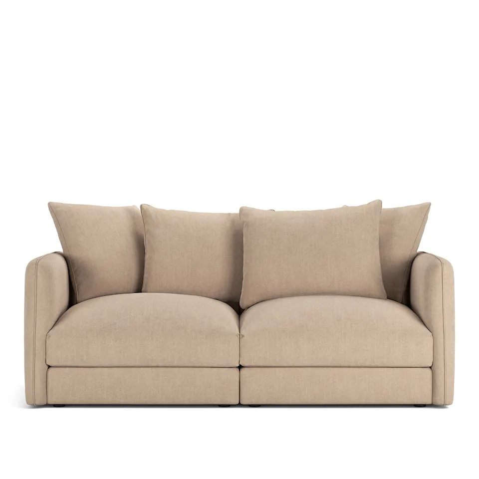 Pavarotti 2-Seater med avtakbart trekk – Shadow Beige