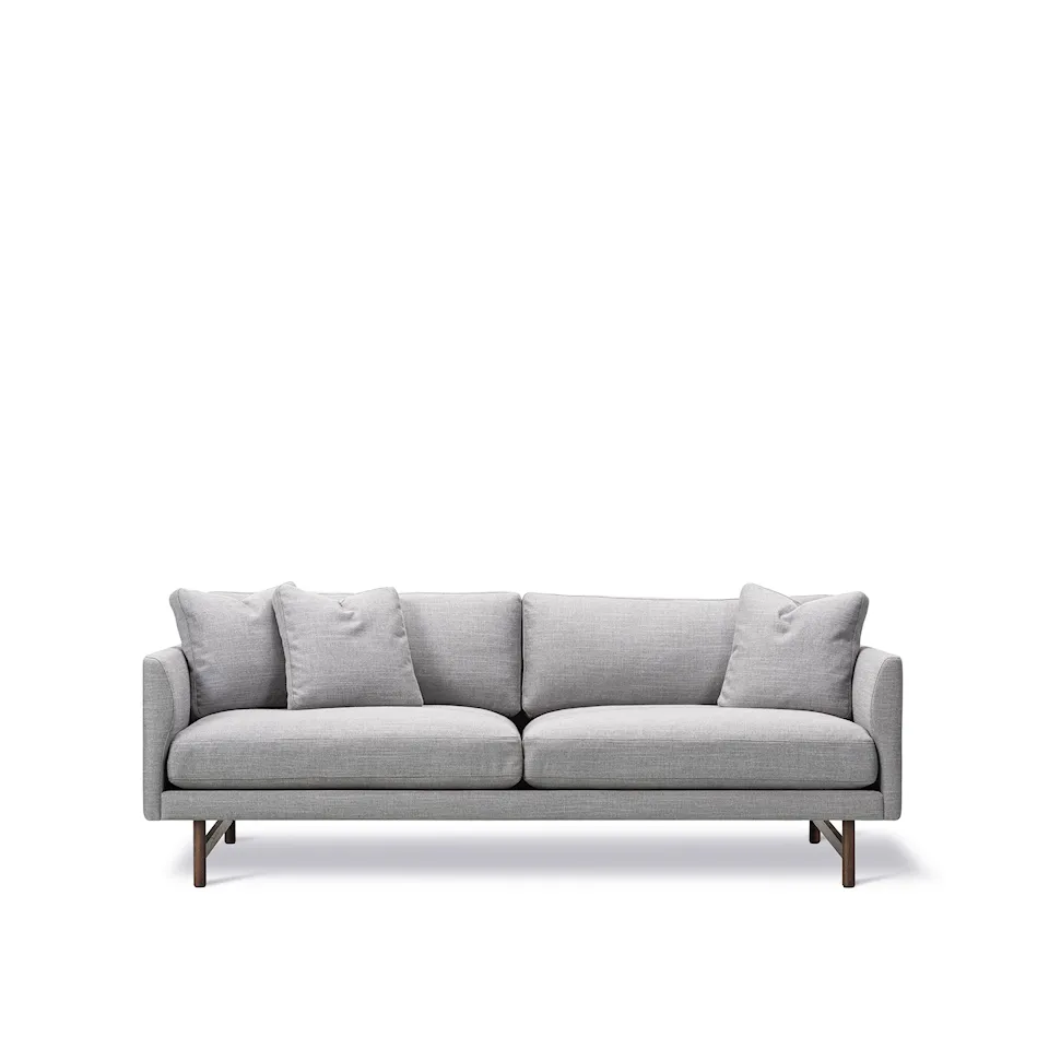 Calmo 2-seters sofa røkt eik