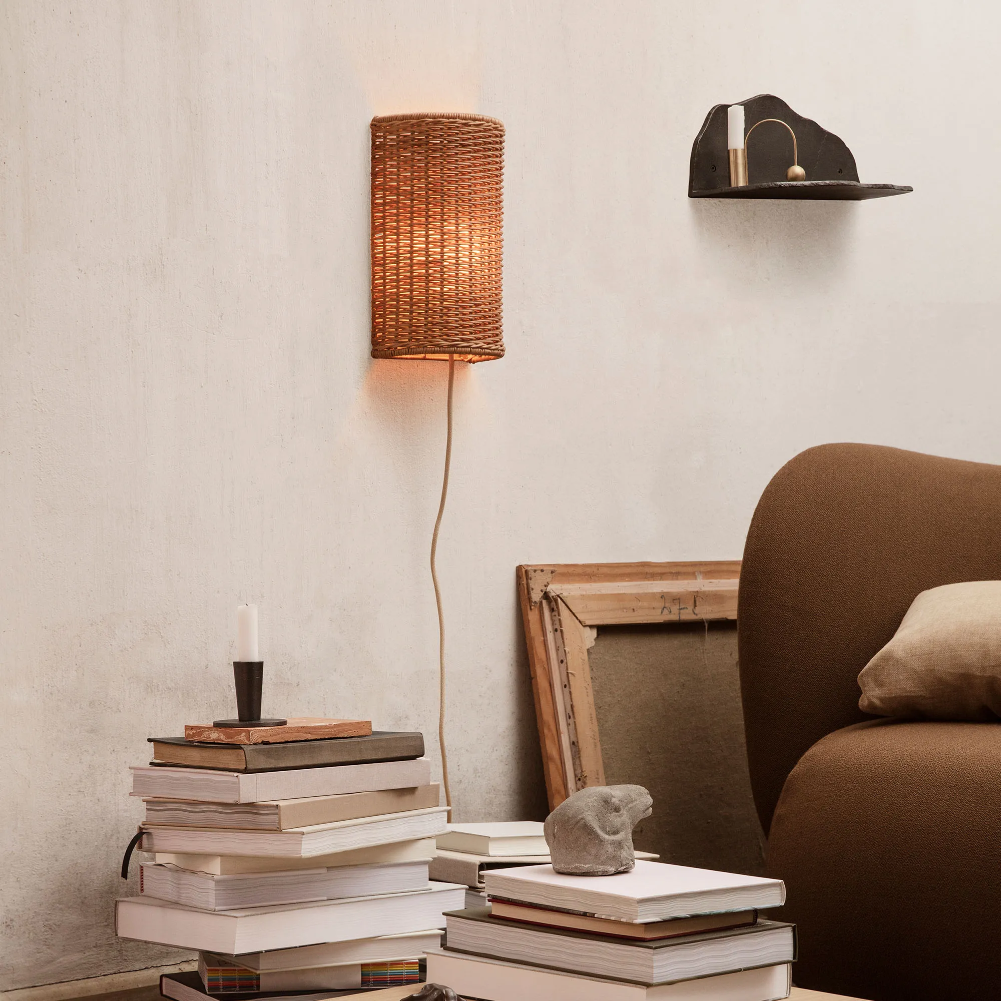 Dou lampeskjerm vegglampe - 2
