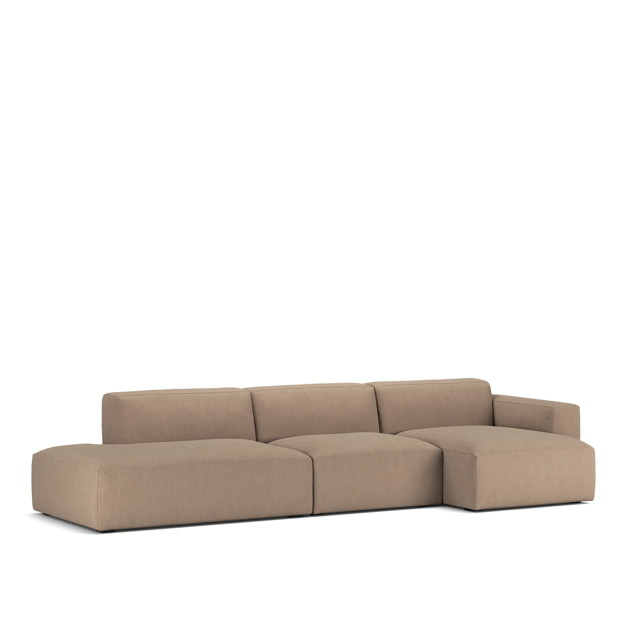 Brick 3-seters sofa sjeselong åpen ende venstre - 2