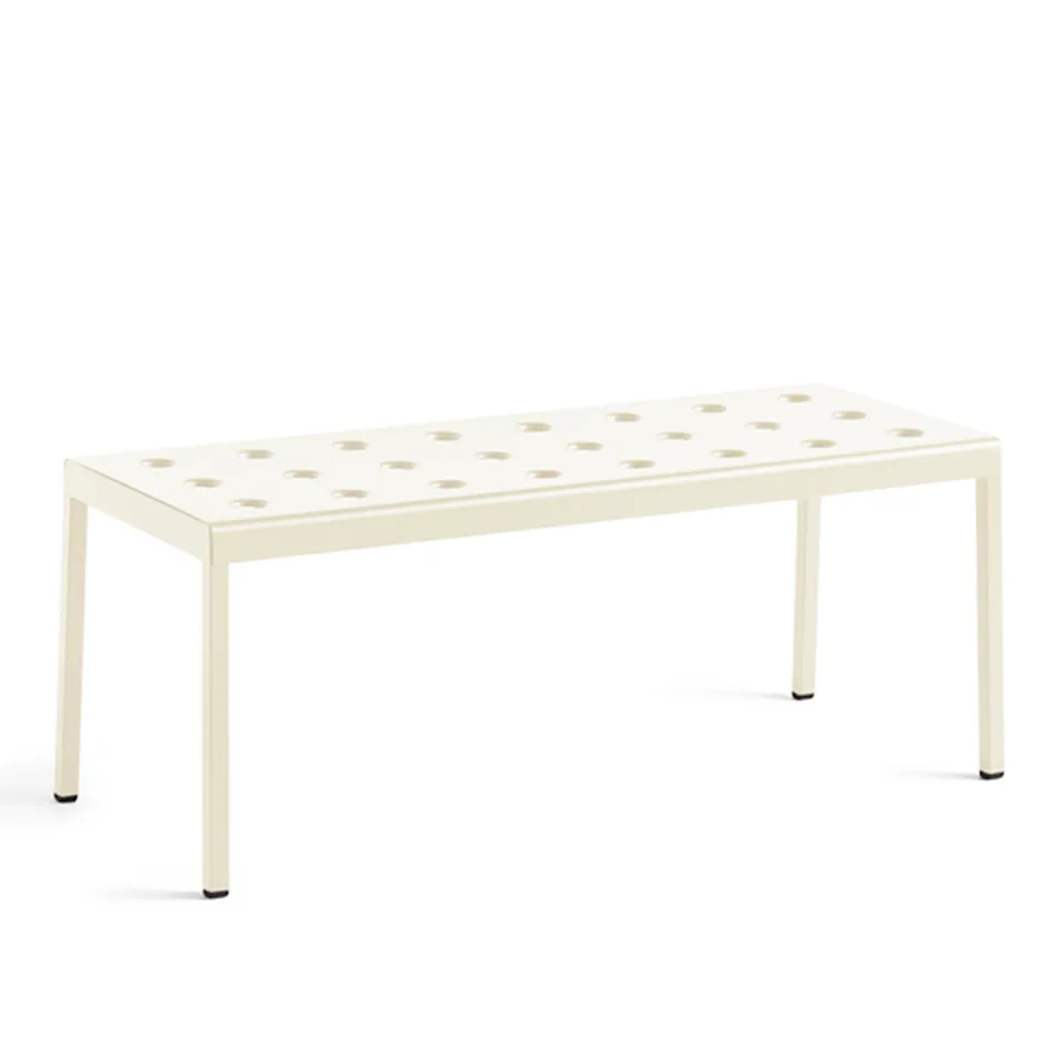 Balcony Low Table 96,5x41 cm / Chalk Beige