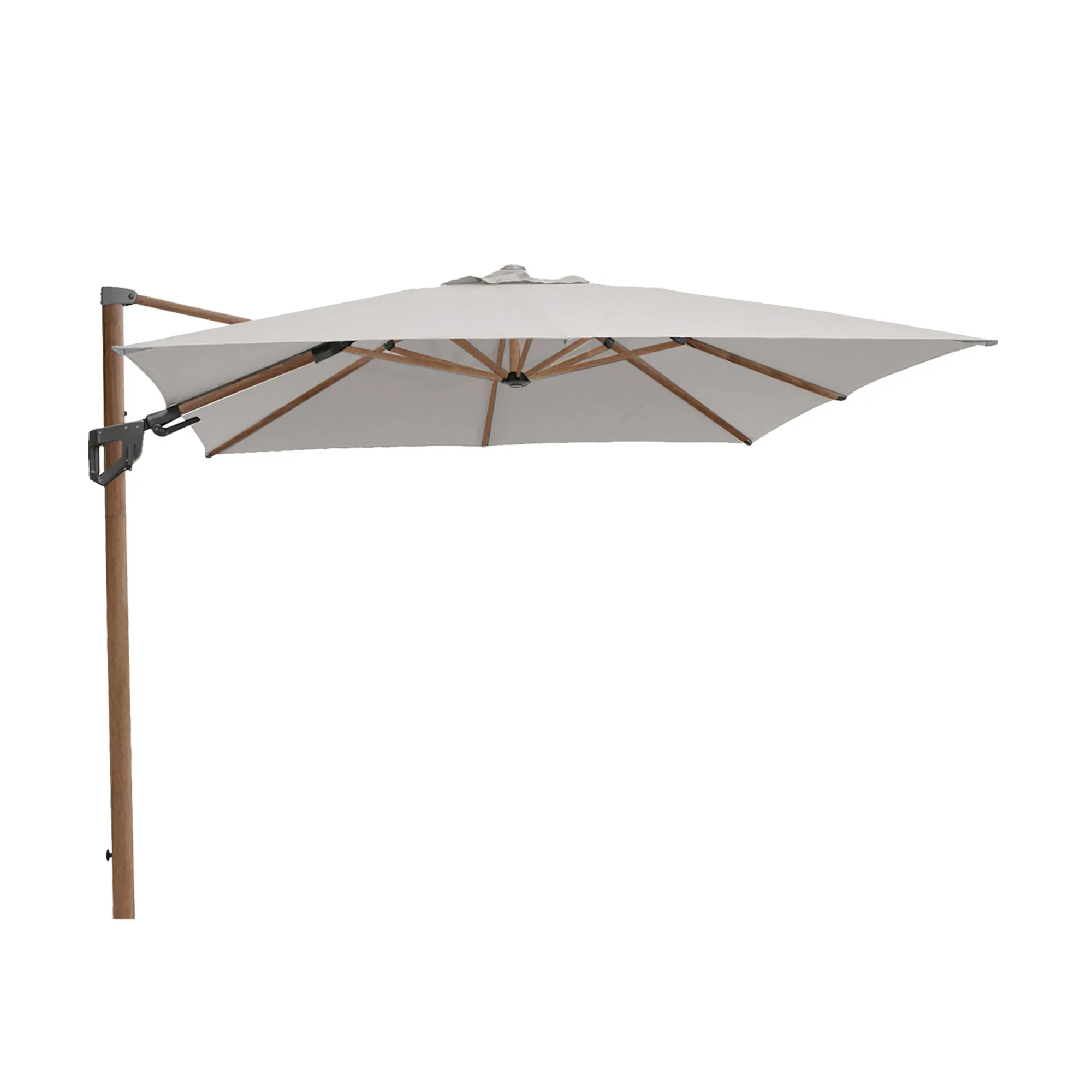 Hyde luxe hengende parasoll tre, 3x4 m - 1