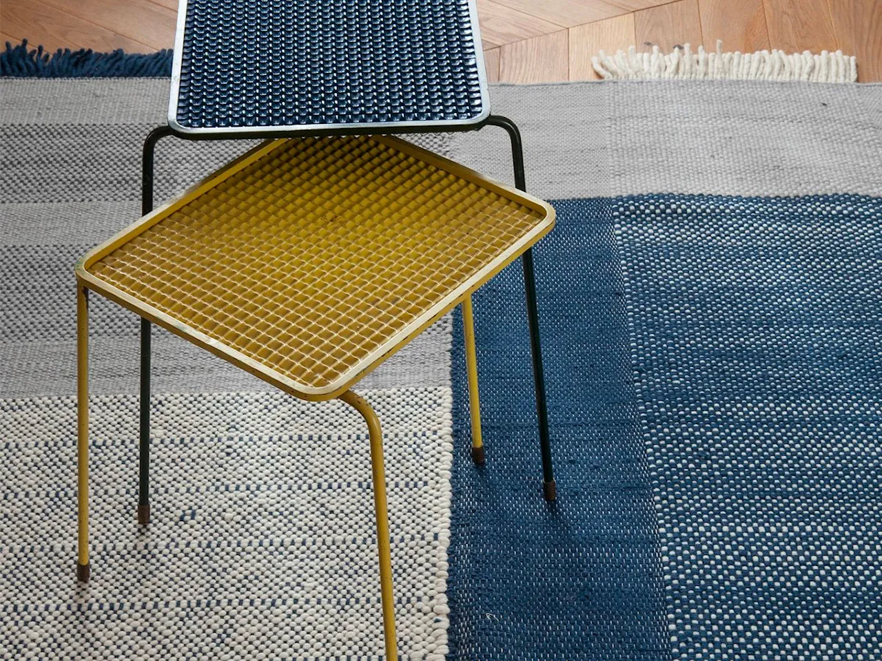 Tres Blue Rug