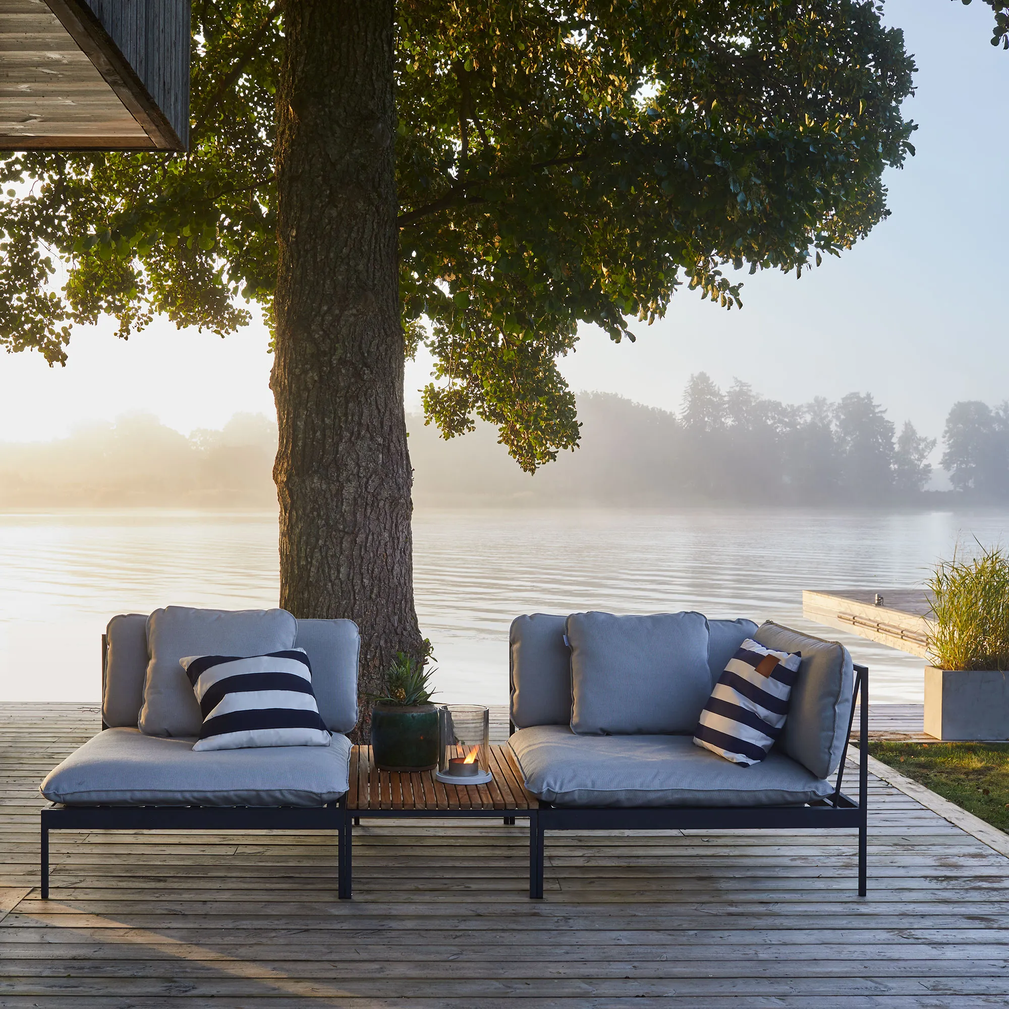 Bönan Lounge End Ottoman - 2