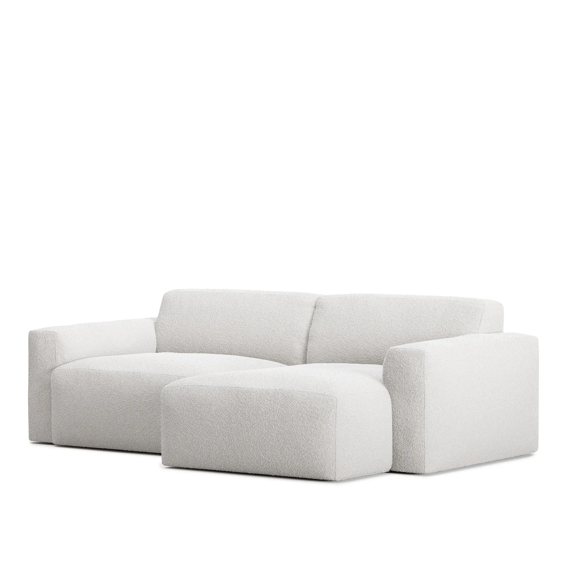 Brick 2-Seater Chaise Lounge Right - NO GA - NO GA