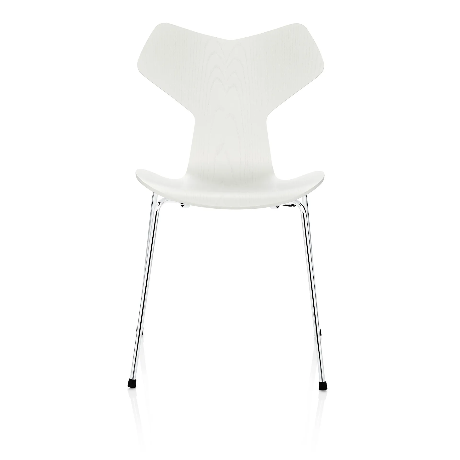 3130 Grand Prix stol Askfiner Chrome - Fritz Hansen - Arne Jacobsen - NO GA