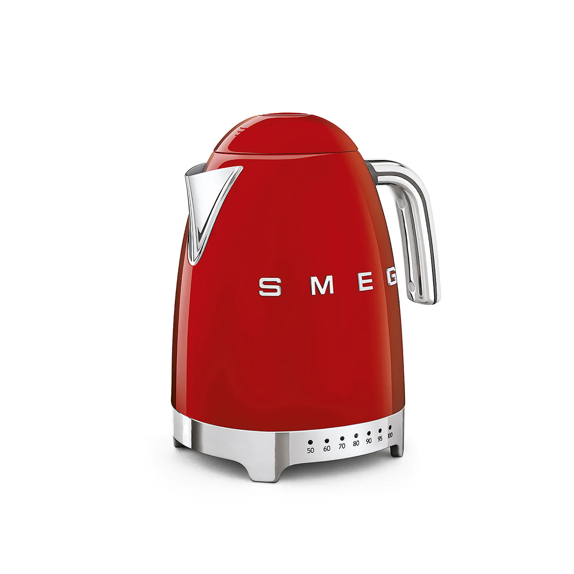 Smeg Variable Temperature Kettle Red - Smeg - NO GA