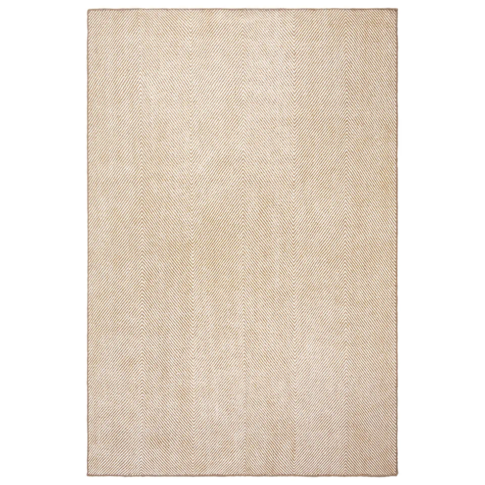 Jute Herringbone Natural/Cream teppe