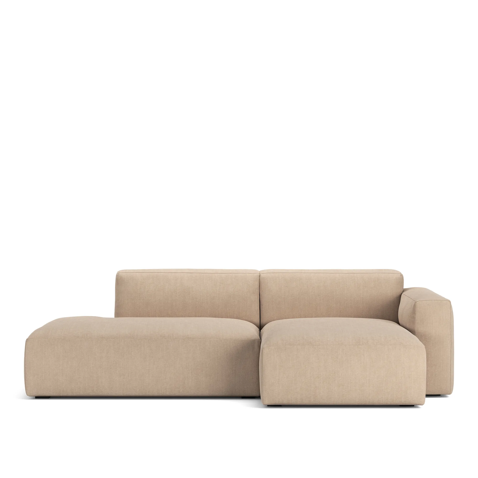 Brick 2-seters sofa sjeselong åpen ende venstre - 1