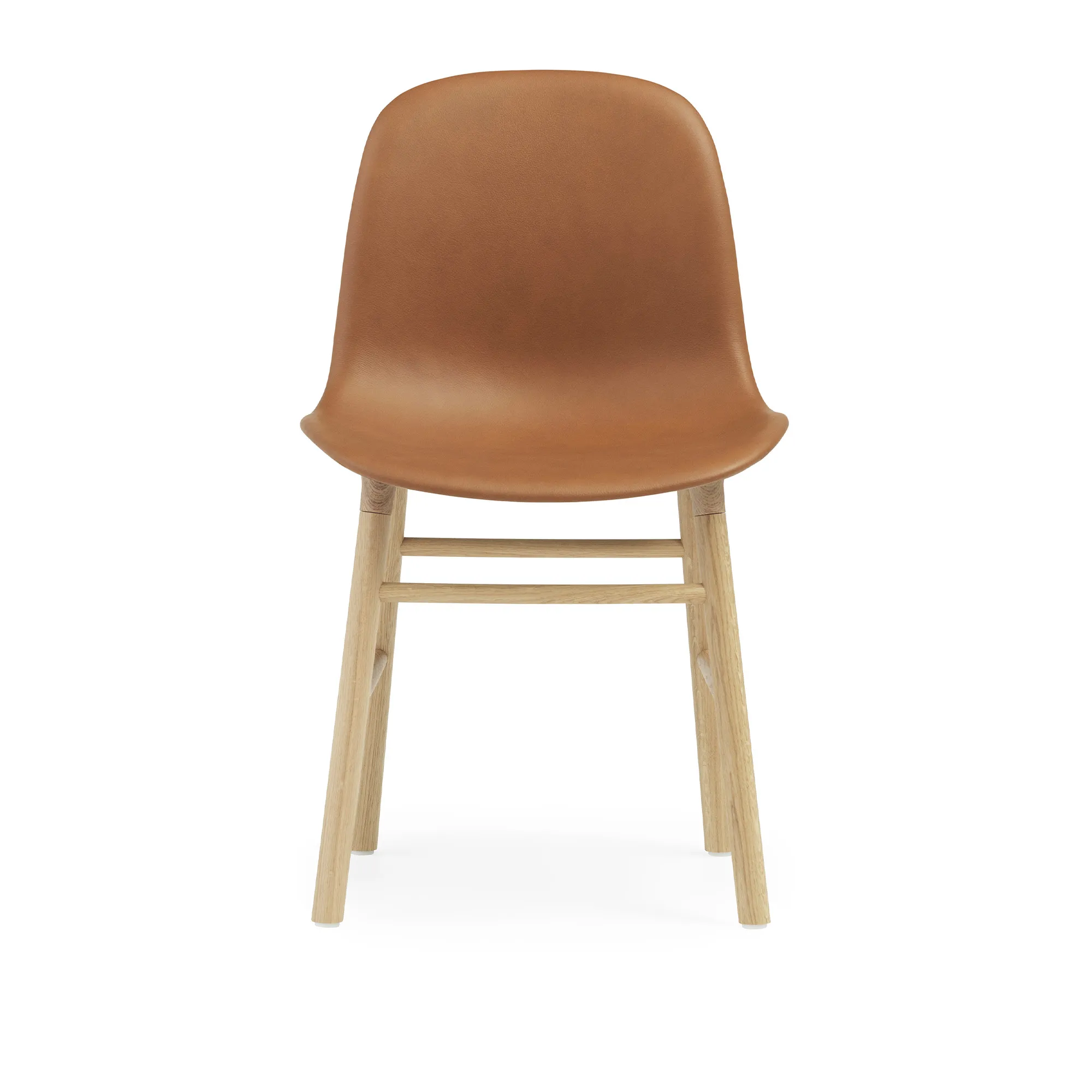 Form Chair Full Upholstery Oak - 1