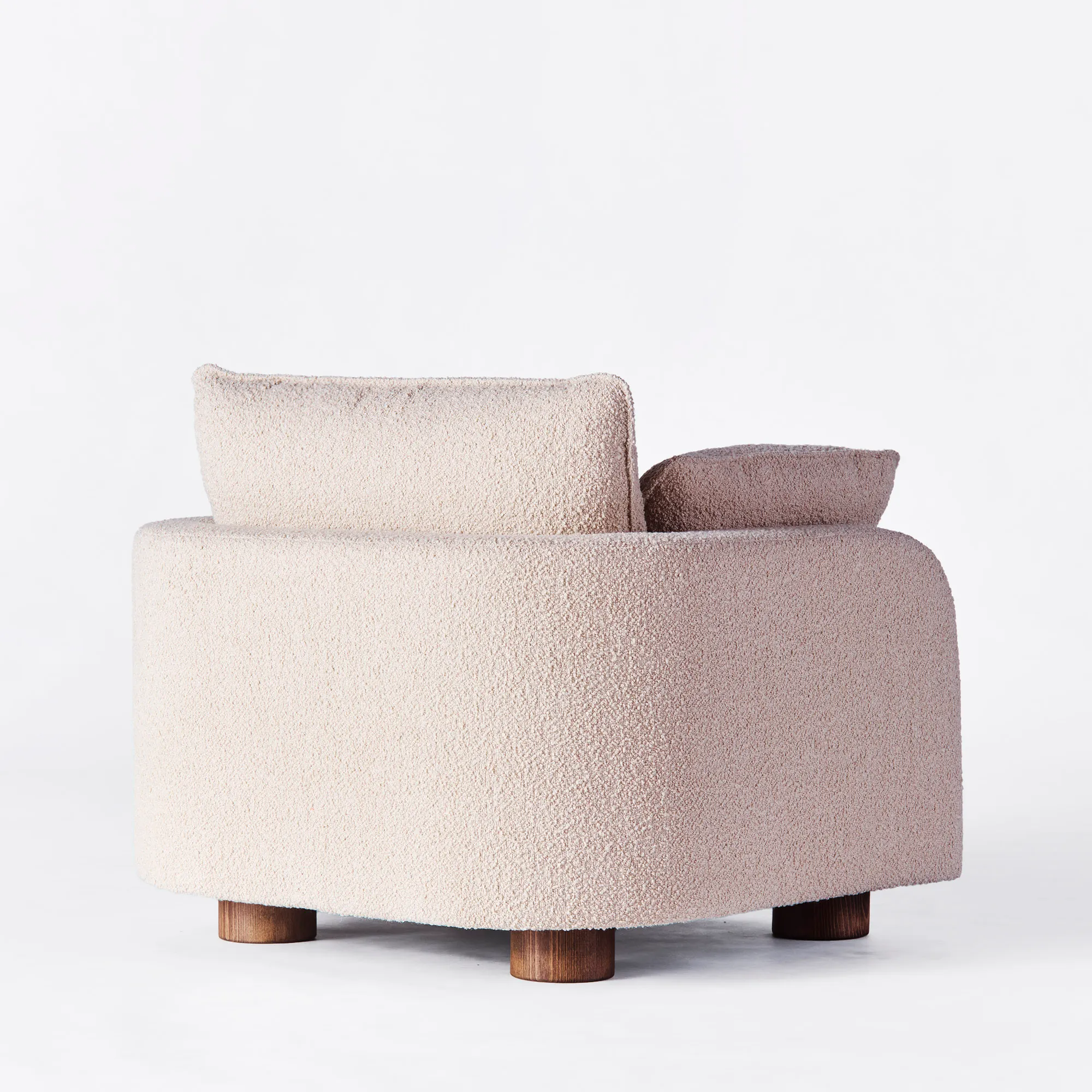 Miles bouclé lenestol beige - 7