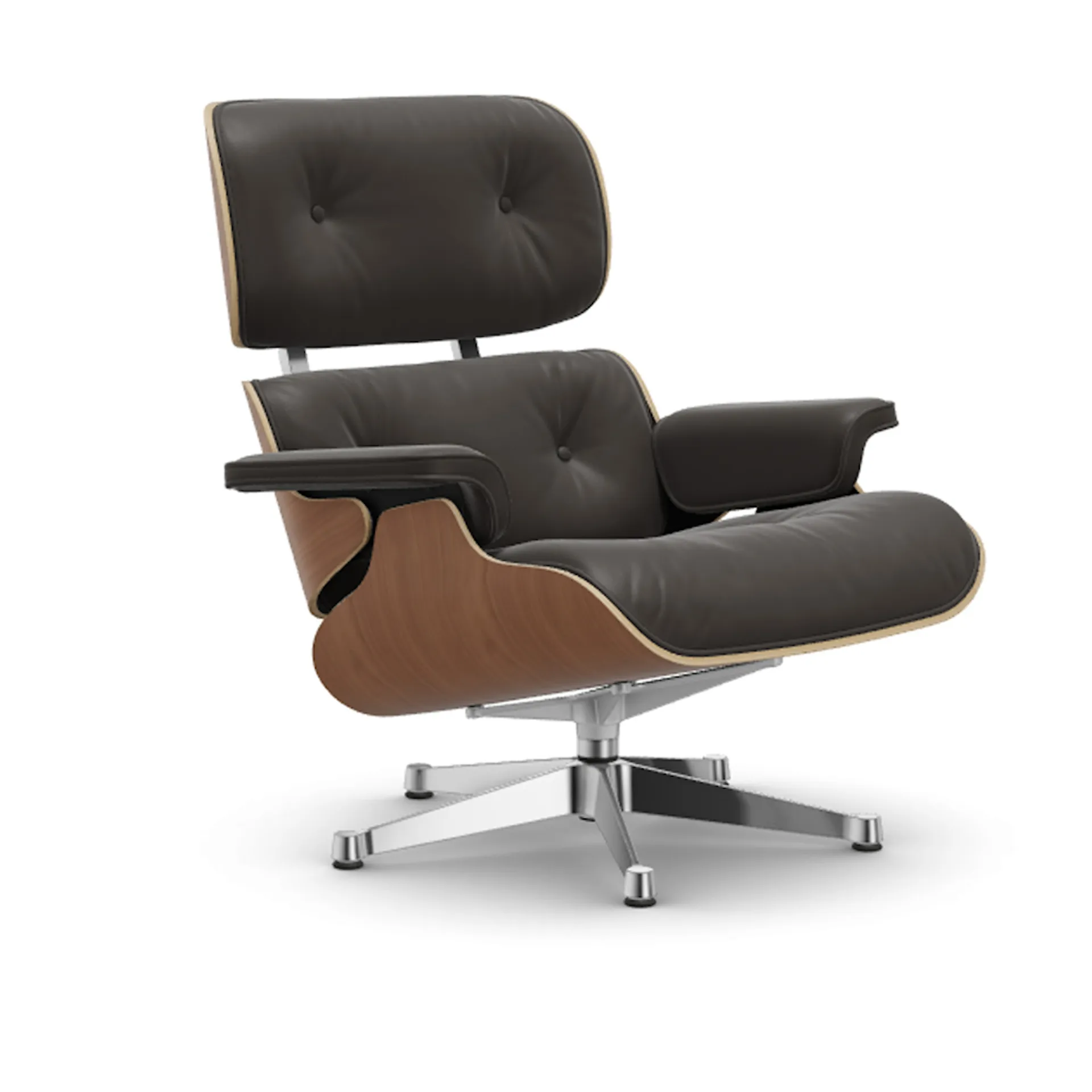 Eames Lounge Chair Cherry Polished lenestol - Vitra - Charles & Ray Eames - NO GA