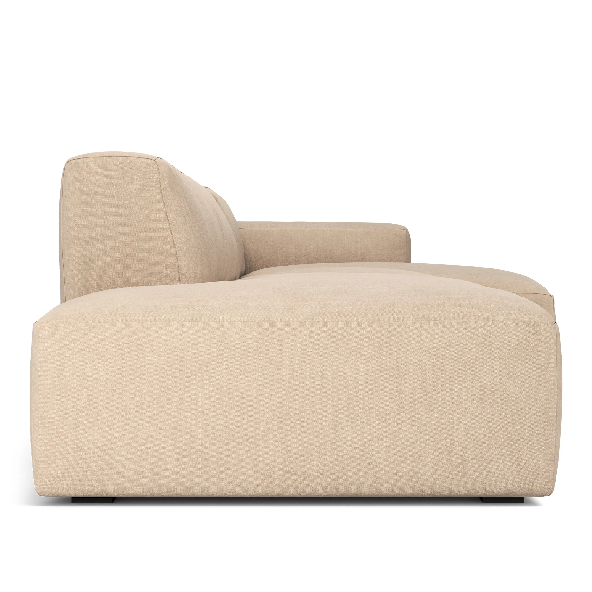 Brick 3-seters sofa sjeselong åpen ende venstre - 3