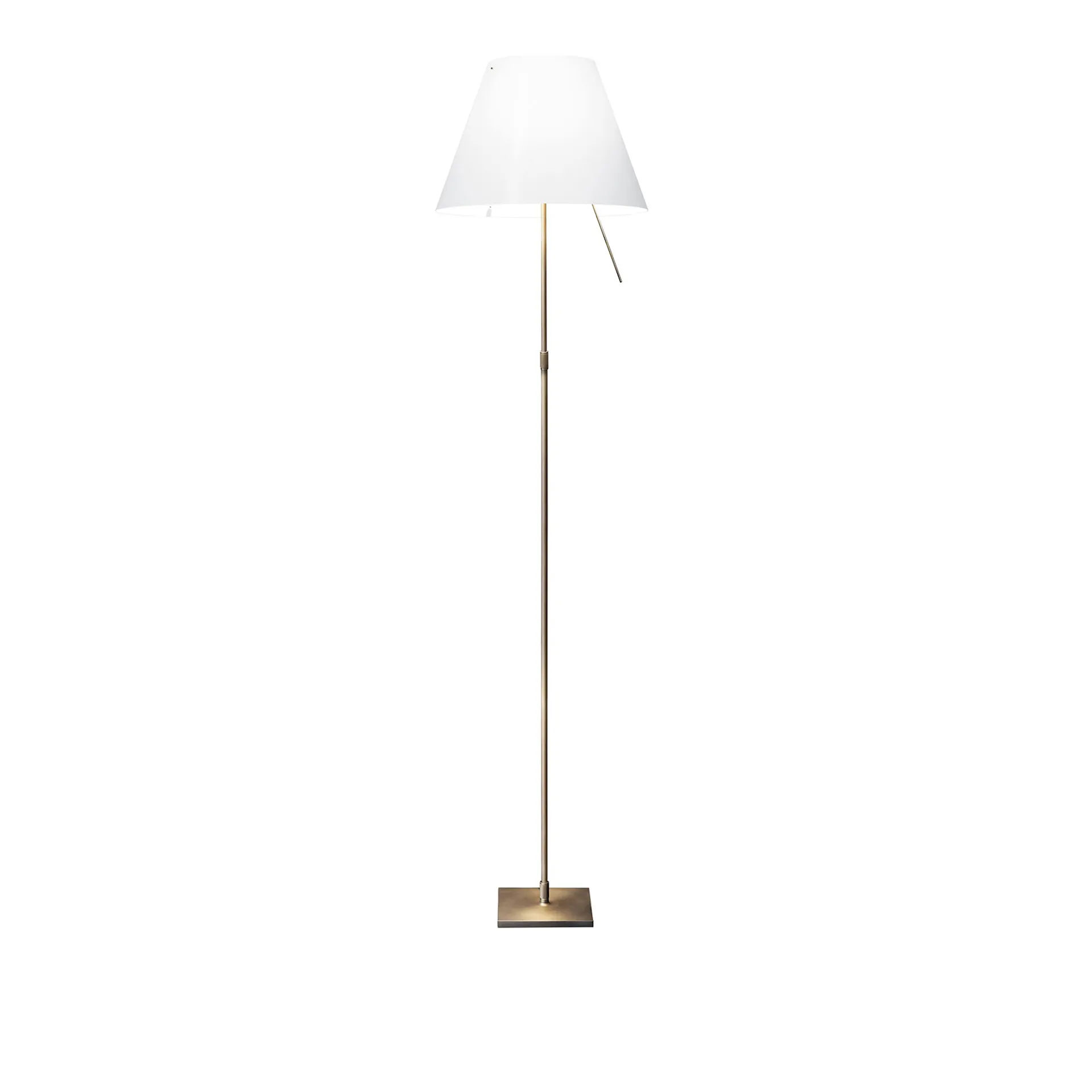 Costanza - Gulvlampe i messing - Luceplan - NO GA