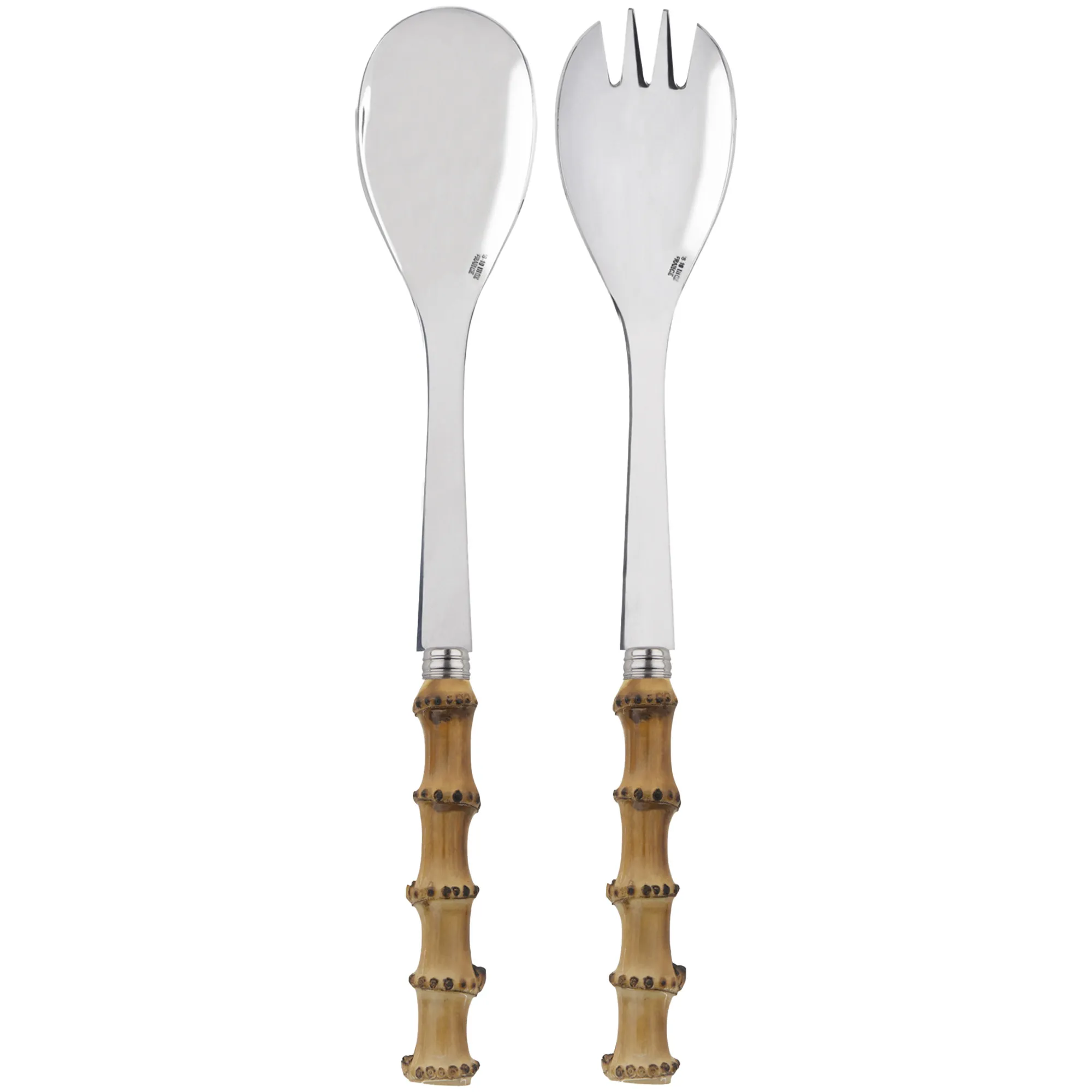 Panda Light Bamboo salatbestikk - 1