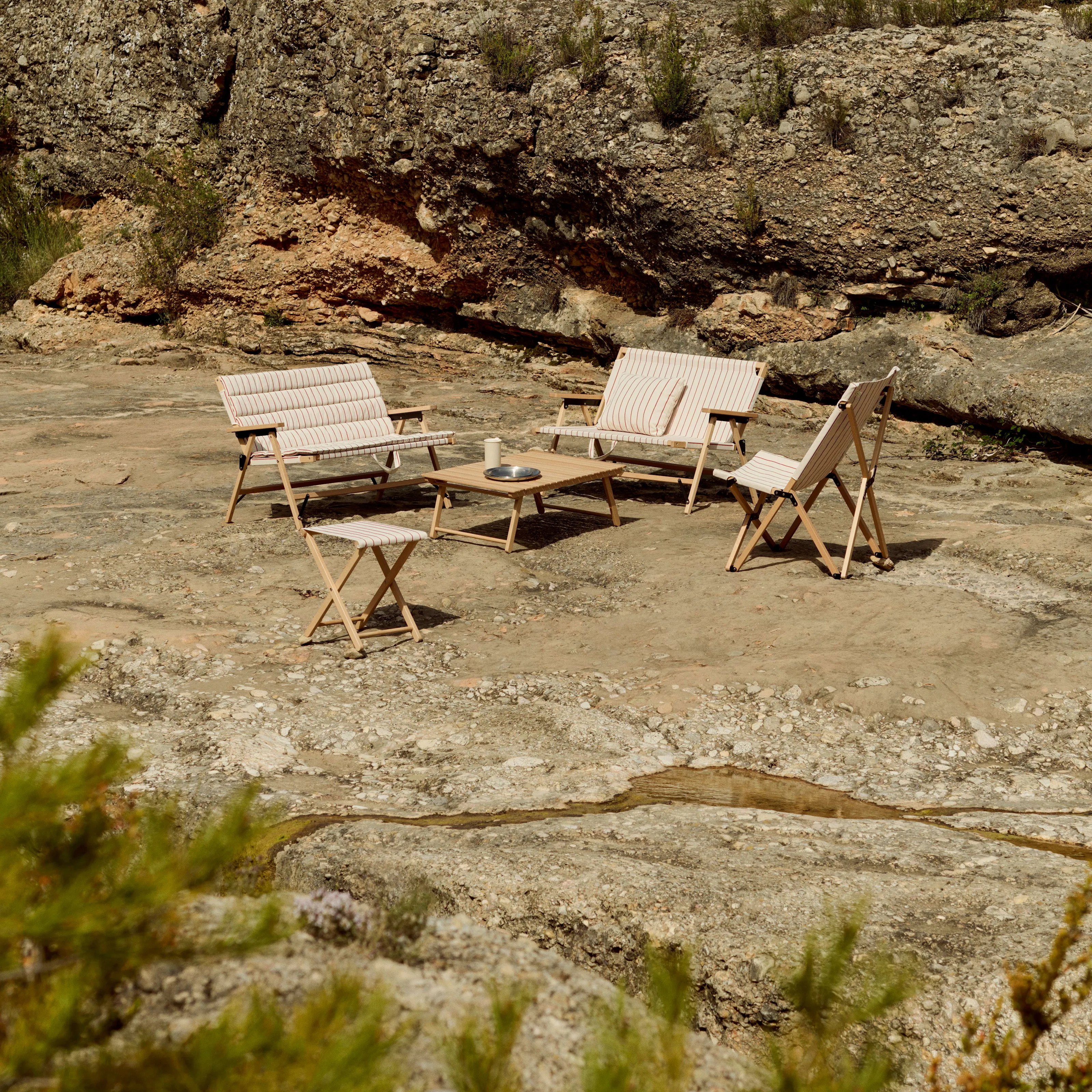 Outdoor Market Folding Stool - 4