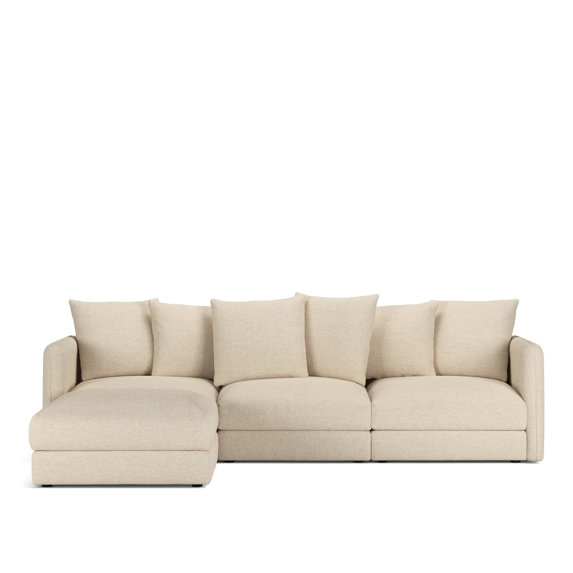 Pavarotti 01 3-seters sofa med fotskammel - 1