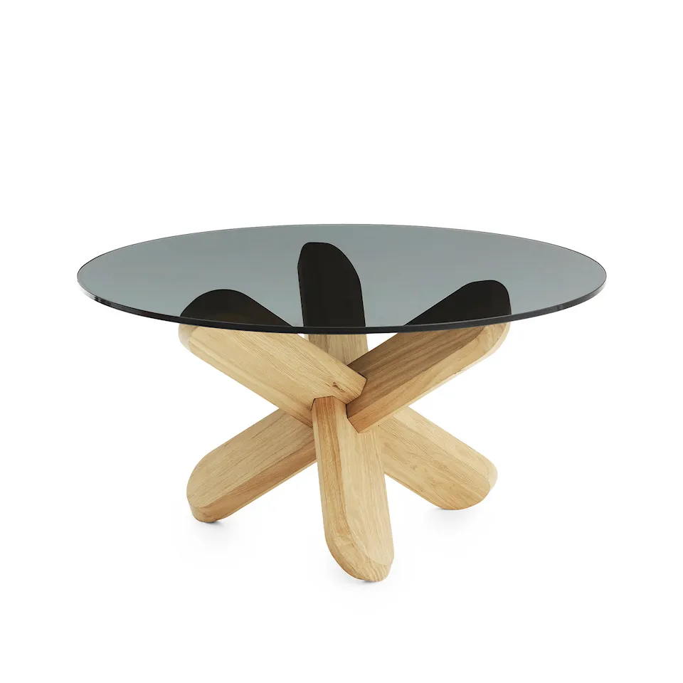 Ding Table - Smoke/Oak