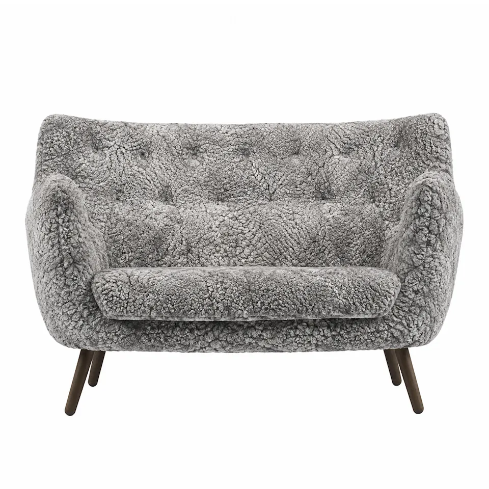 Poet sofa Walnut