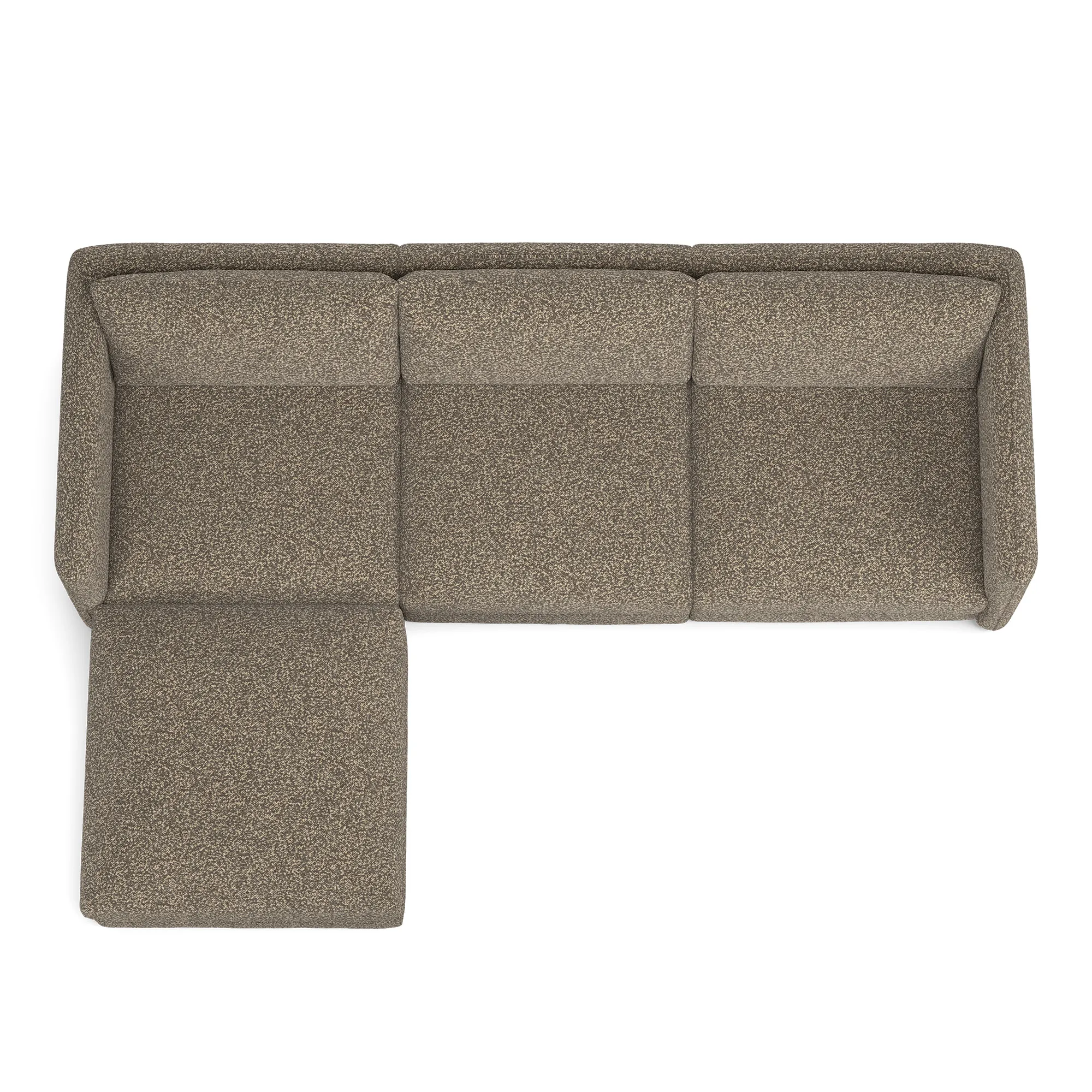 Pavarotti 03 3-seters sofa med fotskammel - 8