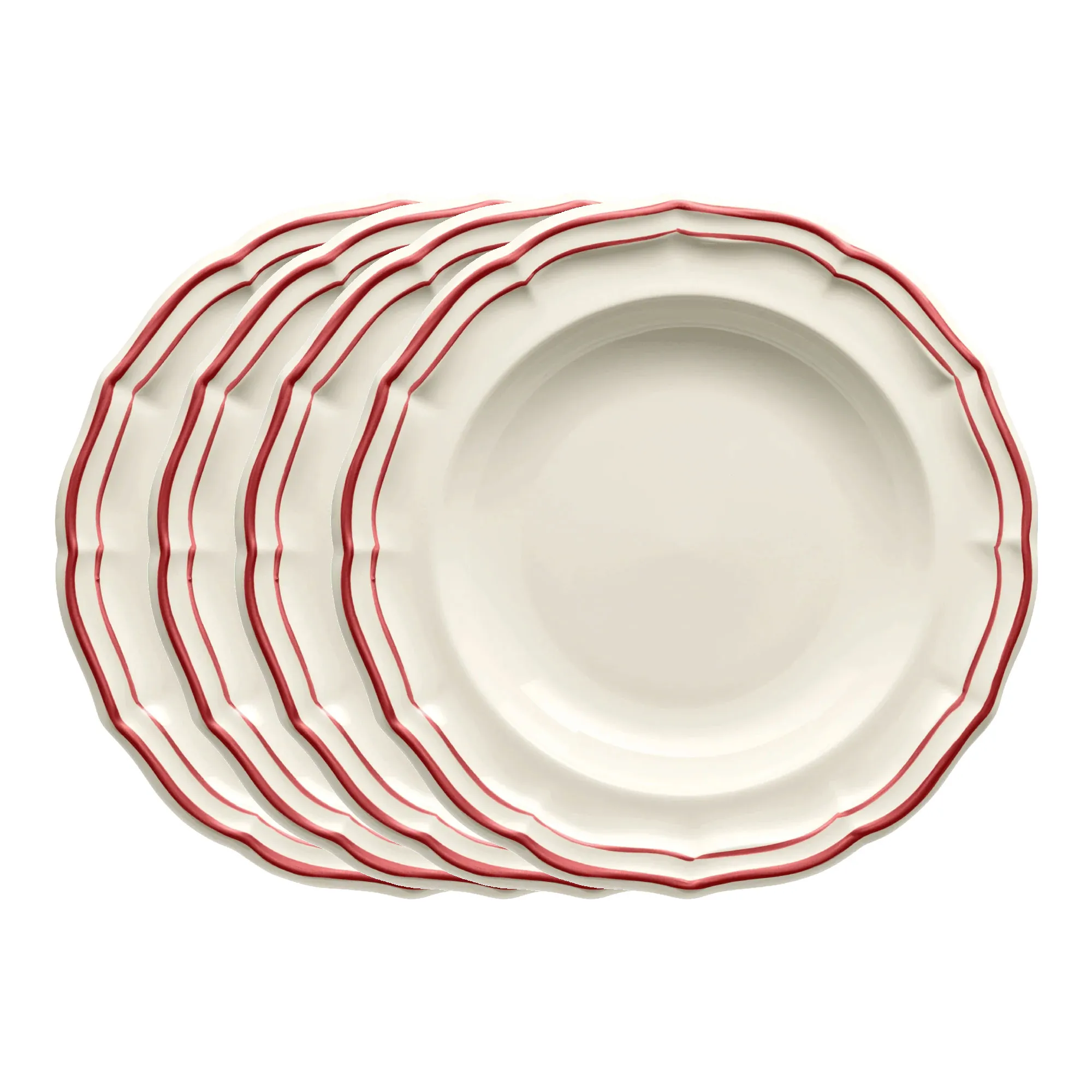 Filet djup tallrik 4-pack - 3