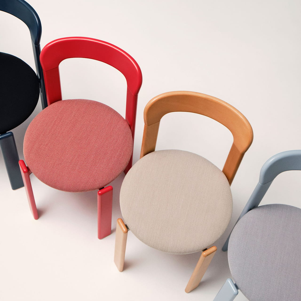 Rey Chair - Upholstered seat