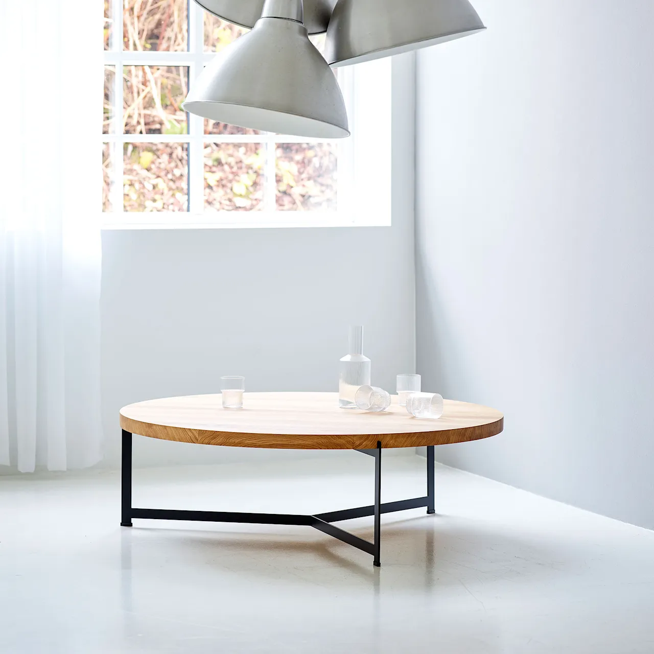Plateau salongbord Ø110 cm
