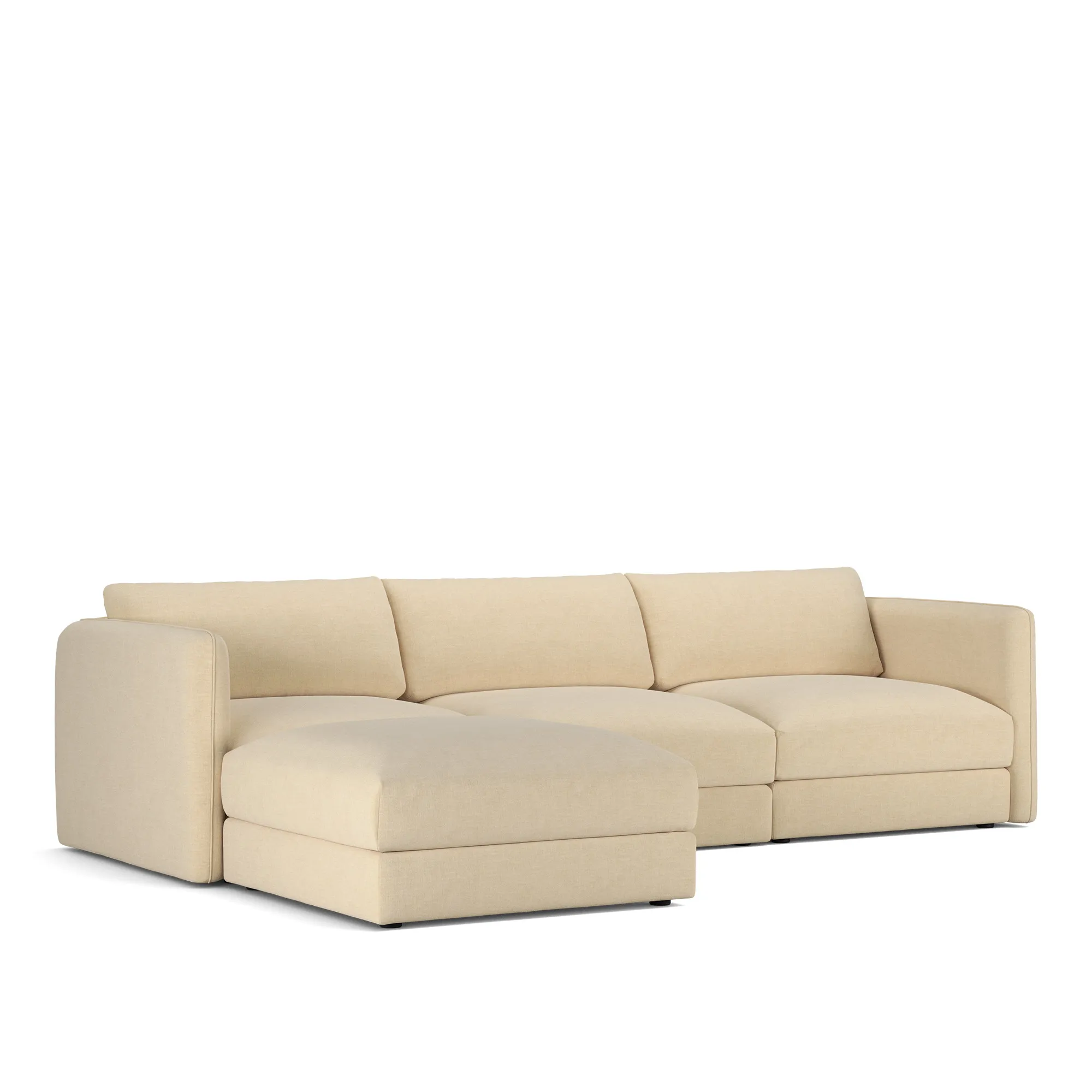 Pavarotti 03 3-seters sofa med fotskammel - 4