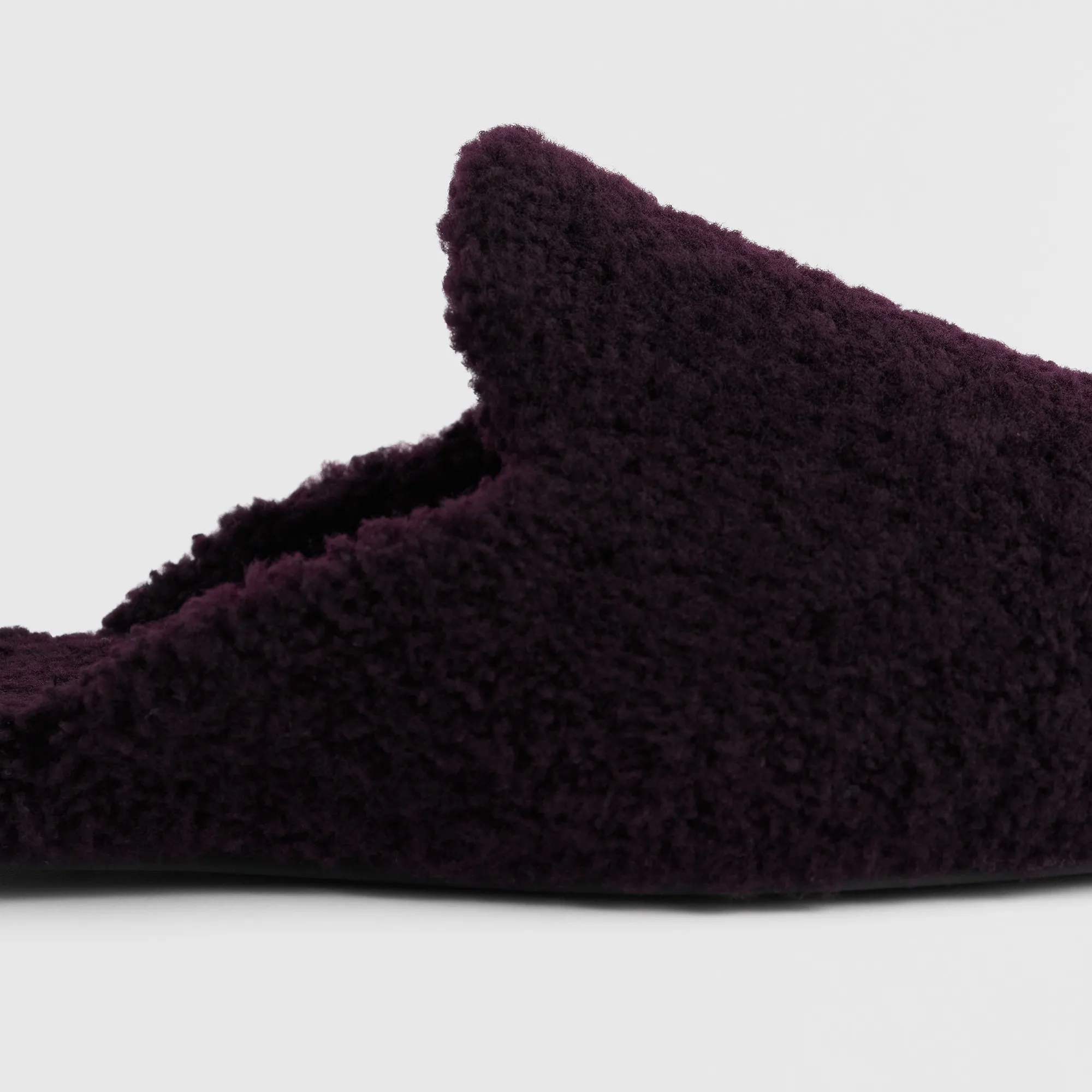 Shearling Wine tøfler - 5
