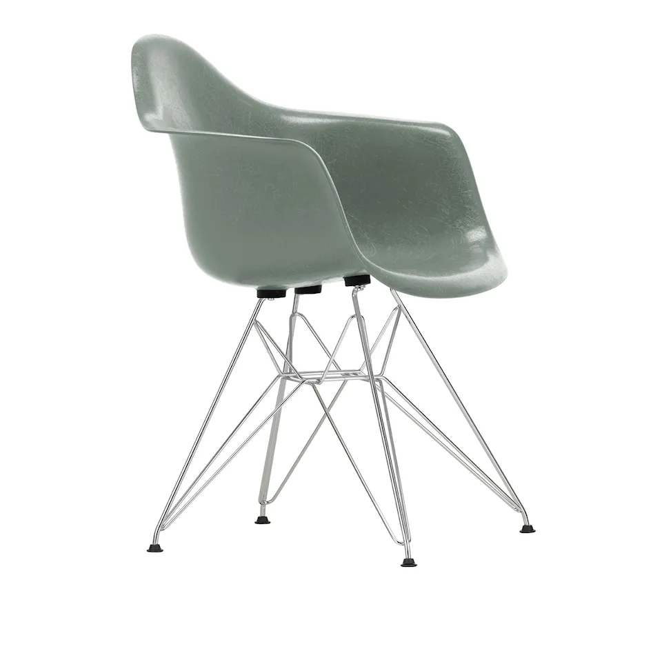 Eames Fiberglass Armchair DAR stol