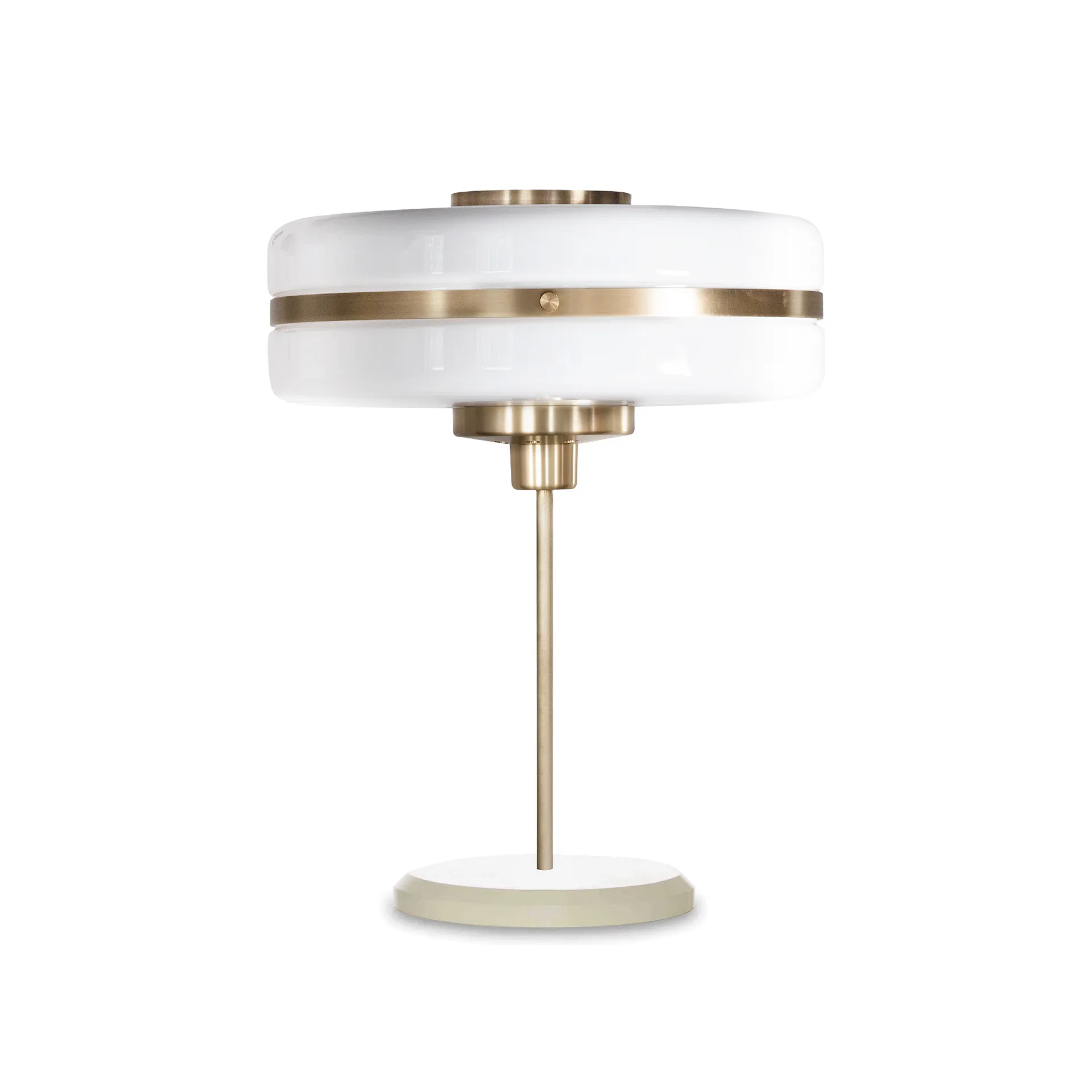 Masina Table Lamp, Brass/Opal - Bert Frank - NO GA