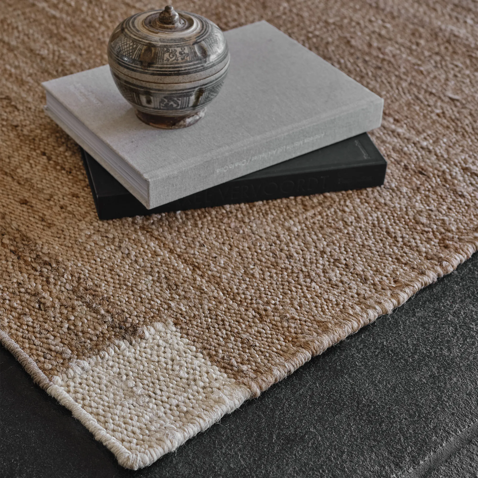 Jute Corner Cream teppe