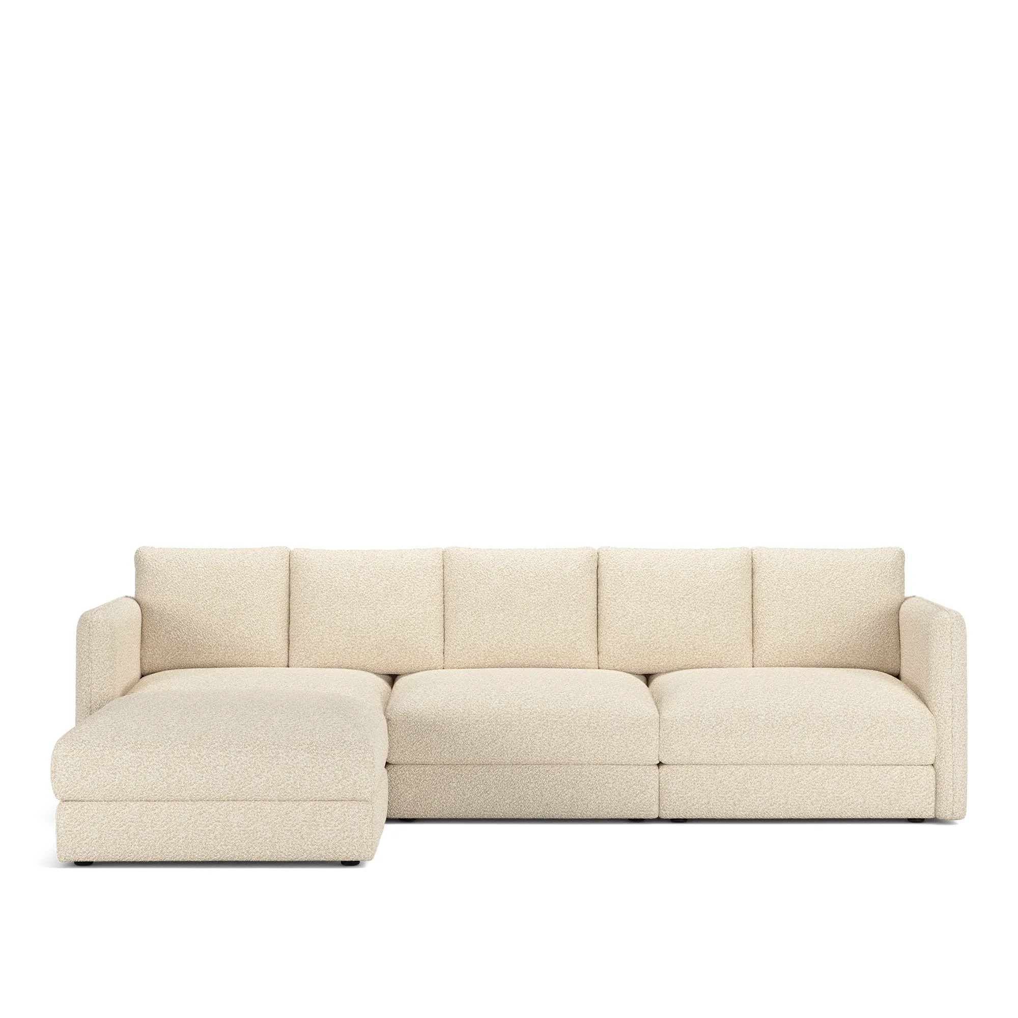 Pavarotti 02 3-seters sofa med fotskammel - 1