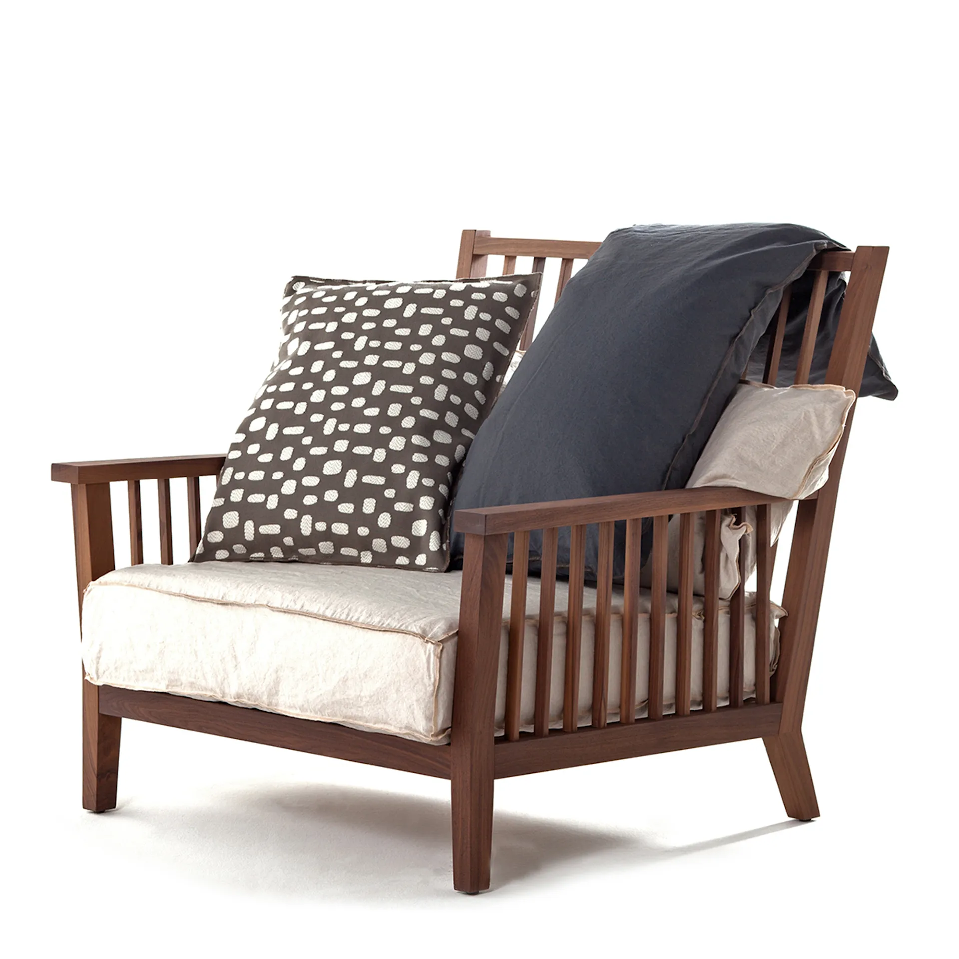 Gray 01 Armchair - Gervasoni - Paola Navone - NO GA