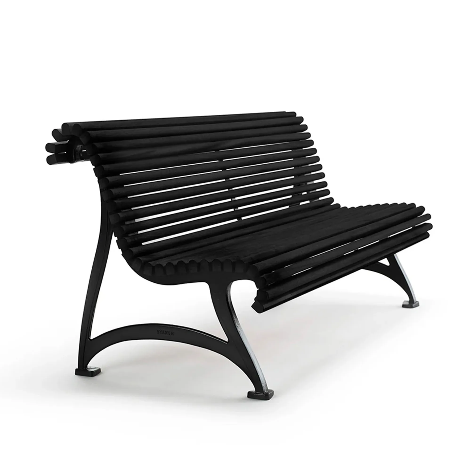 Jujol Sofa Svartlakkert Mahogni - 1