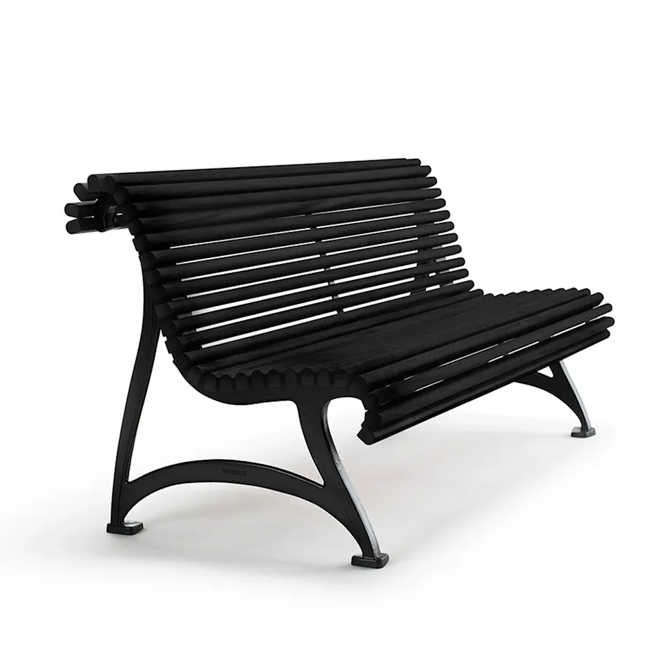 Jujol Sofa Svartlakkert Mahogni