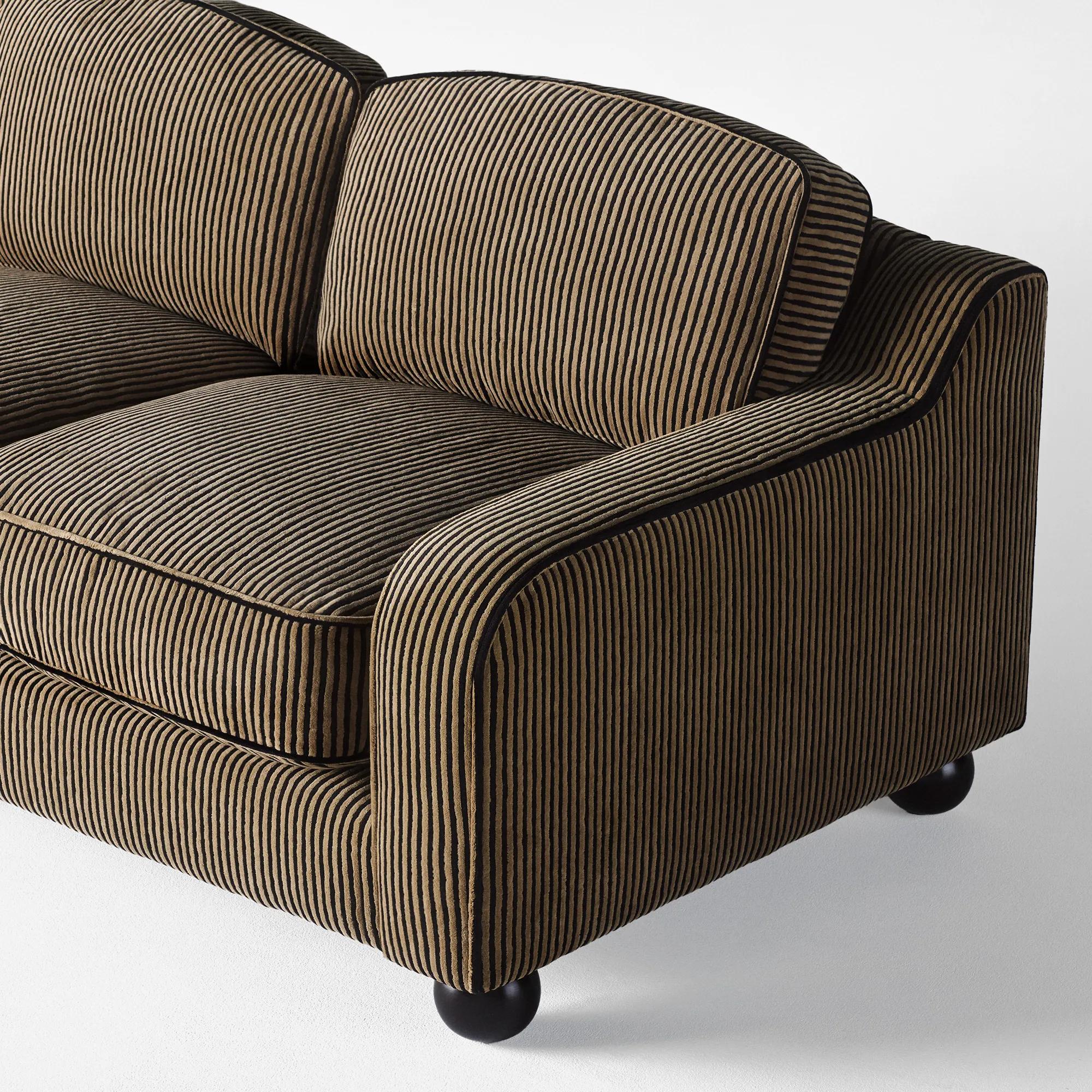 Lola 3-seters sofa striped - 6