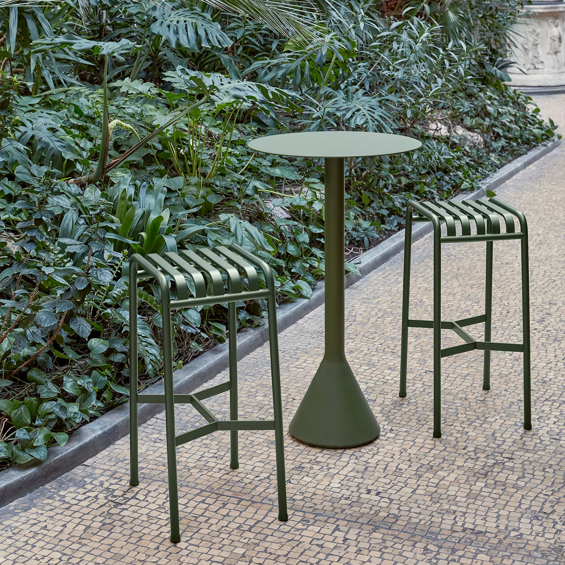 Palissade Bar Stool - HAY - Ronan & Erwan Bouroullec - NO GA