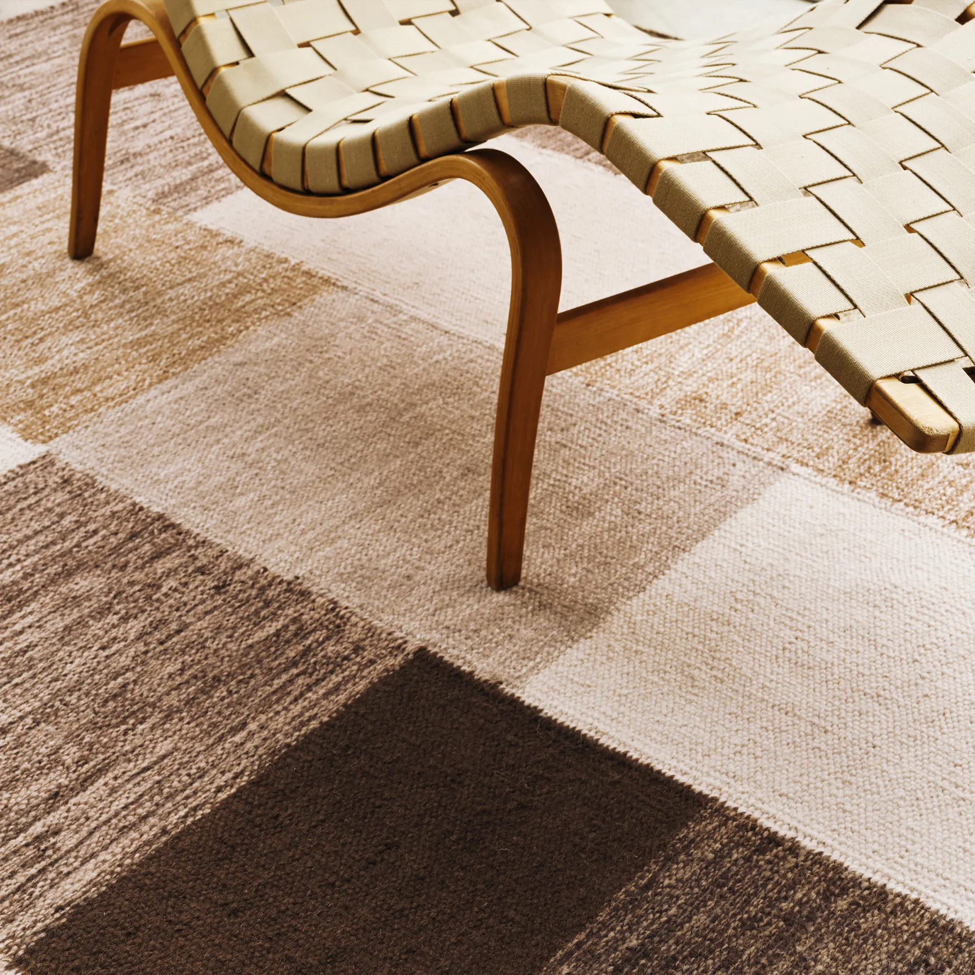 Patchwork 01 Brown ullteppe - 3
