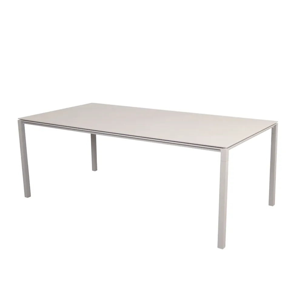 Pure spisebord 200x100 cm Sand