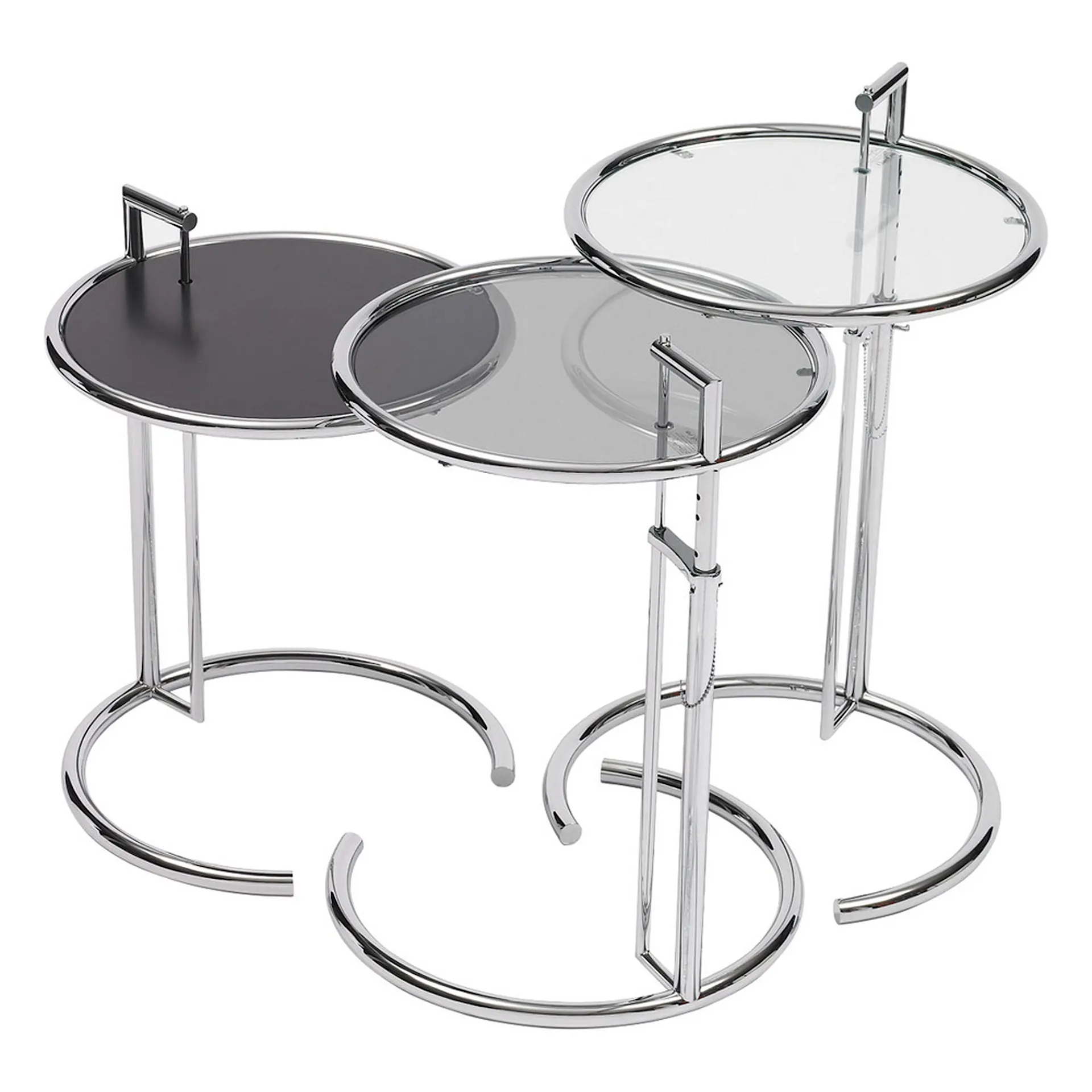 Adjustable Side Table E 1027 - ClassiCon - Eileen Gray - NO GA