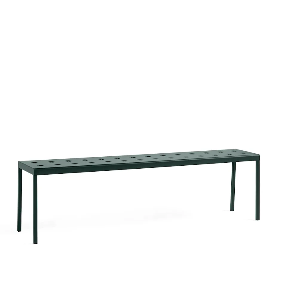 Balcony Bench L165,5xW35xH46 - Dark forest