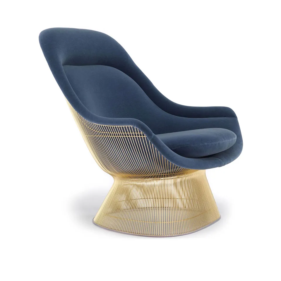 Platner Easy Chair - 18k gull