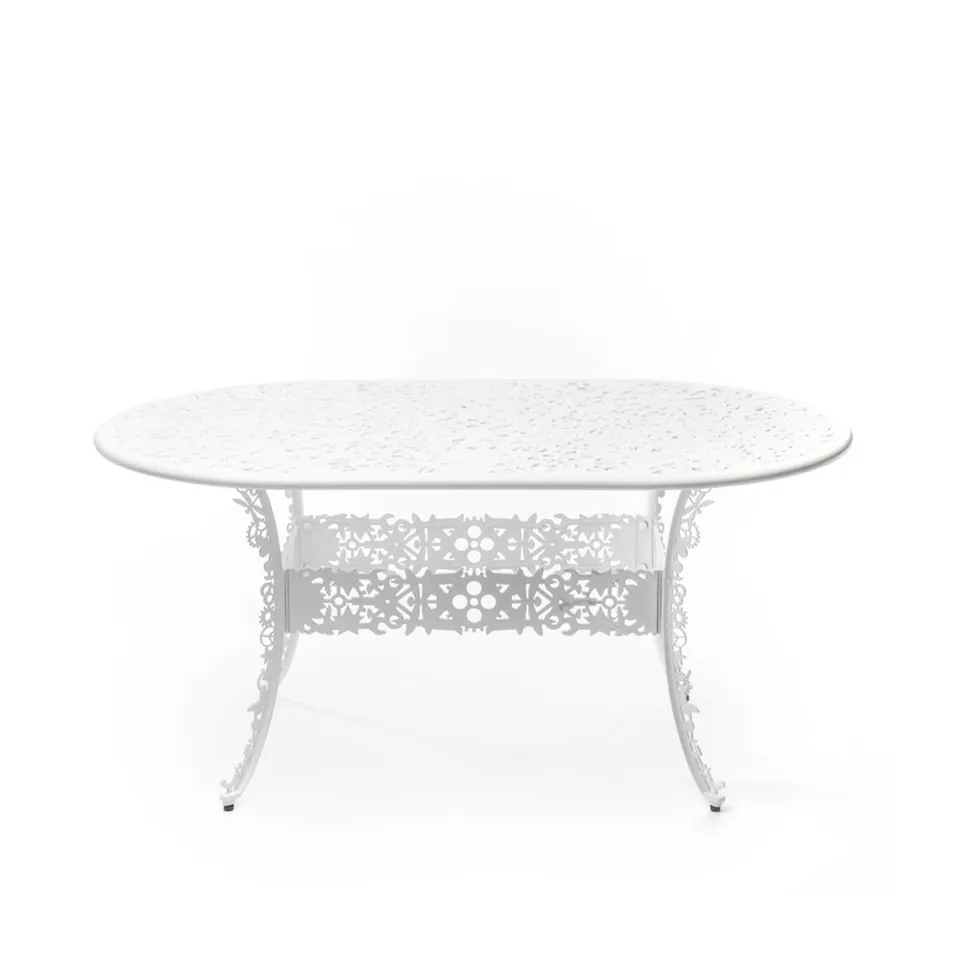 Aluminium Oval Table Industry Collection