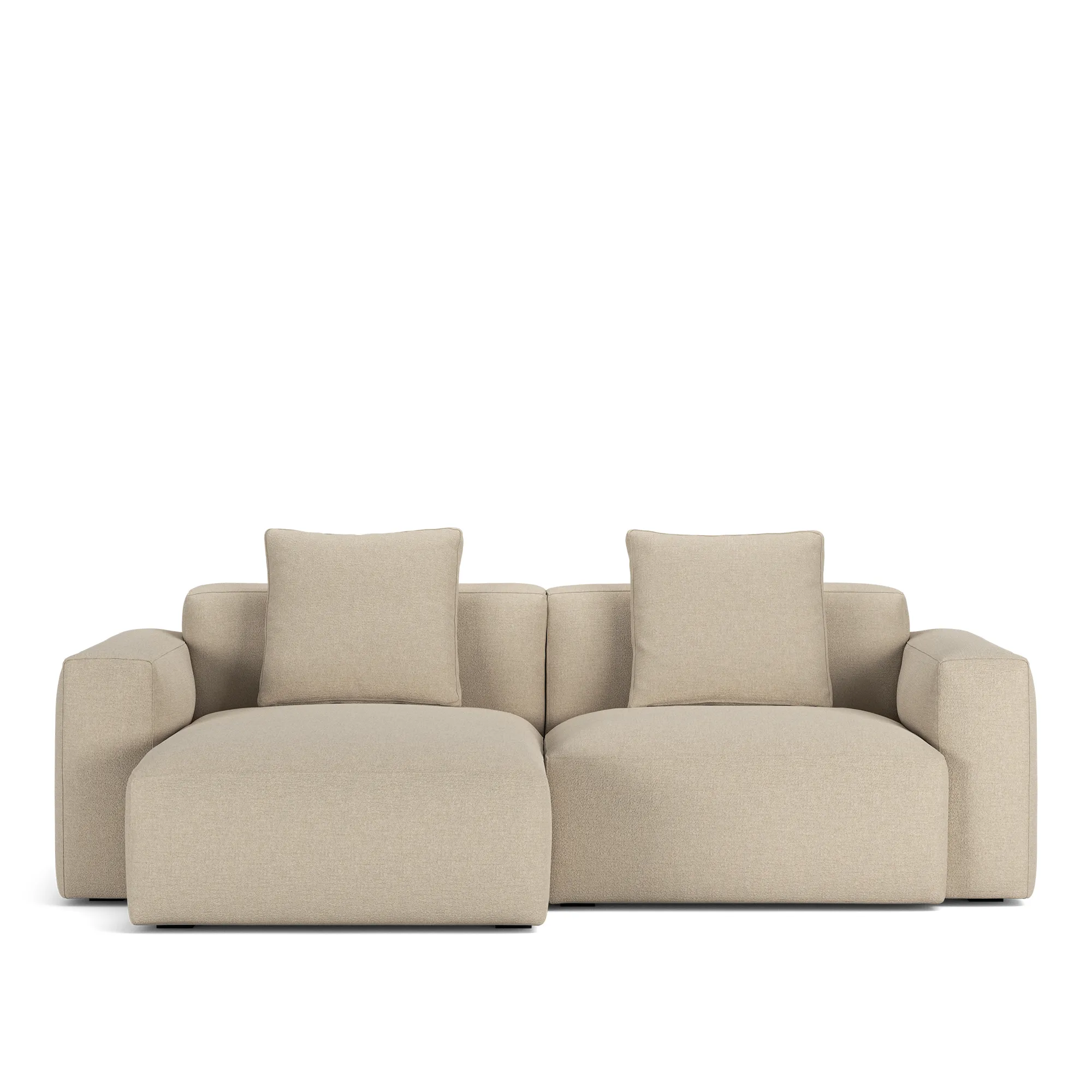 Brick 2-seters sofa sjeselong venstre - 10