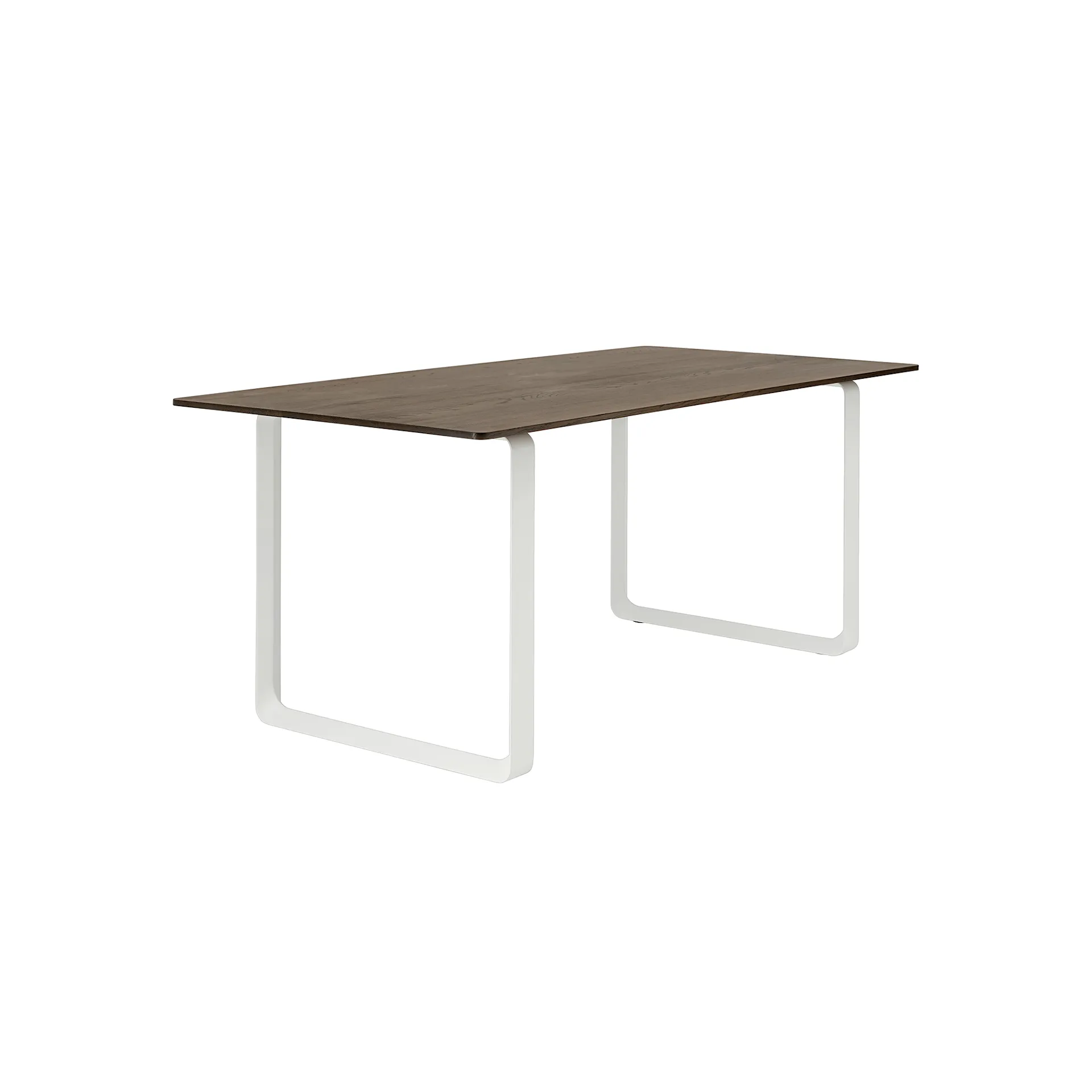 70/70 Table Solid Smoked Oak / White - Muuto - TAF Studio - NO GA