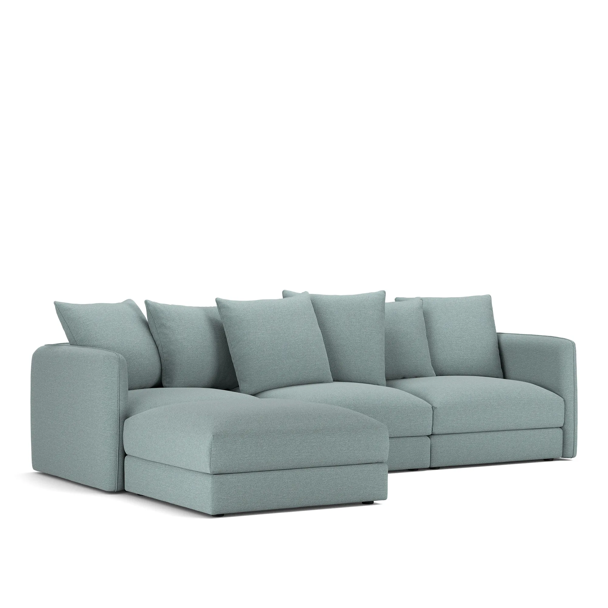 Pavarotti 01 3-seters sofa med fotskammel - 4